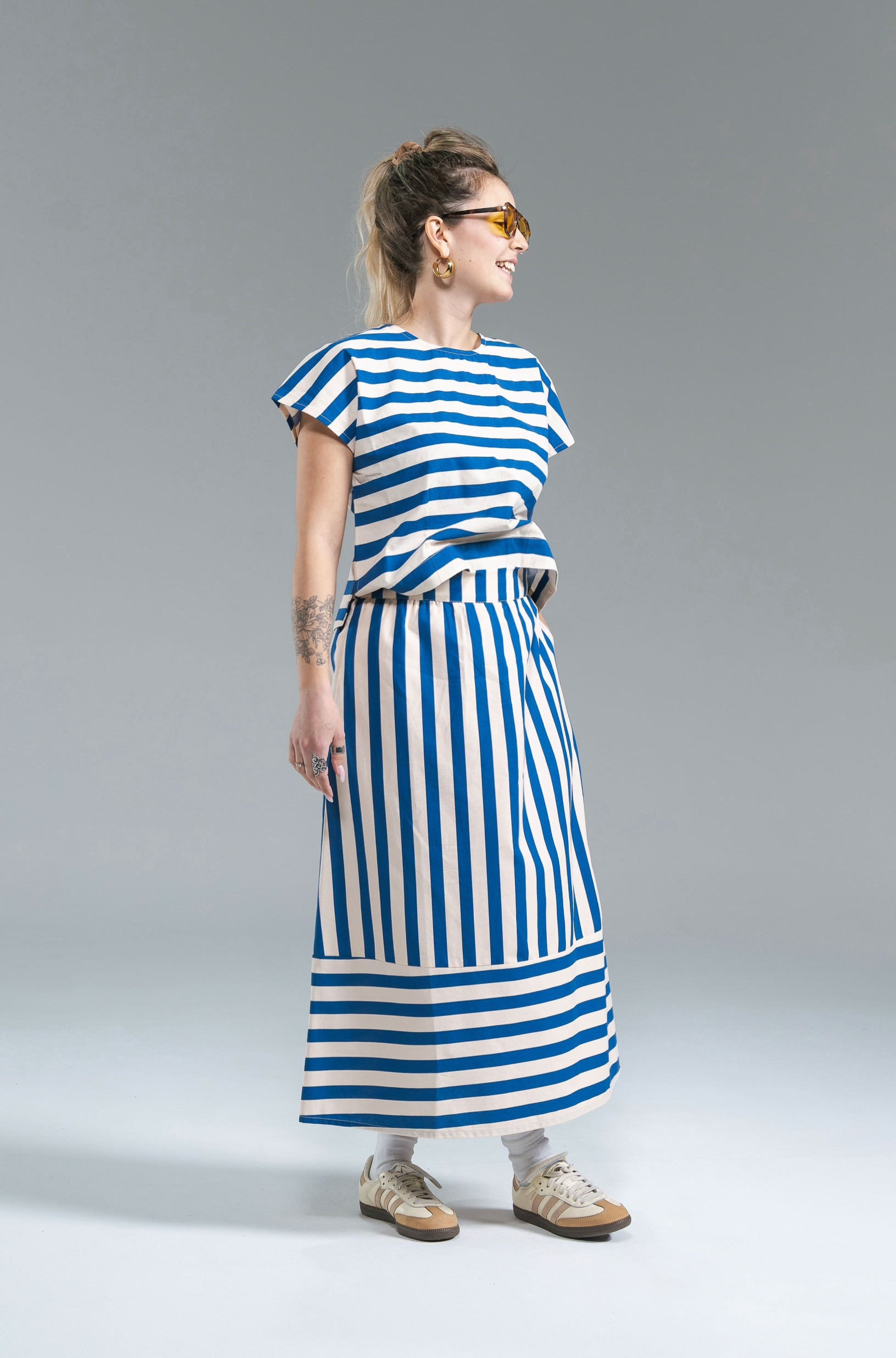 Blusa Riga Blu Cotton Compania Fantastica