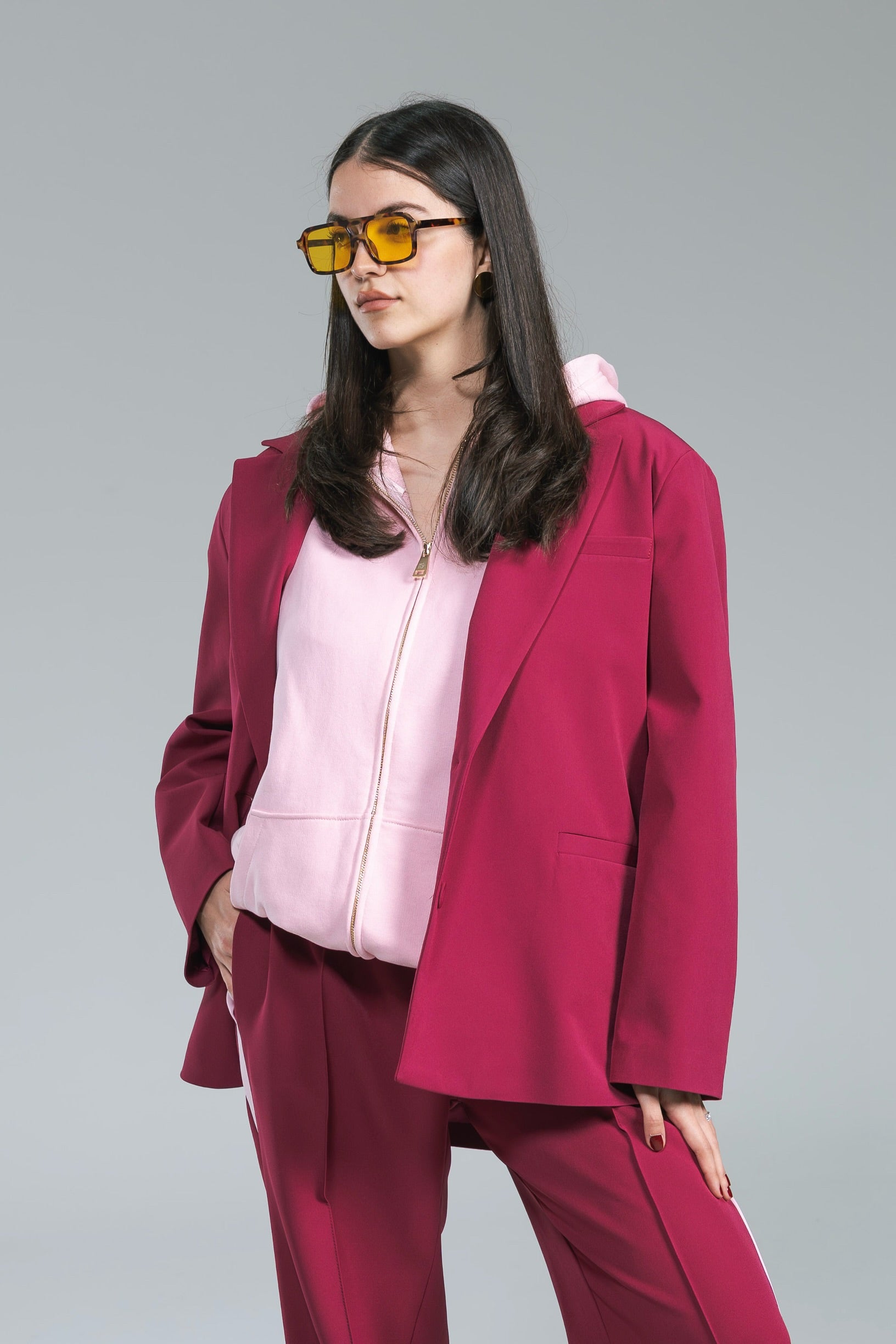 Blazer Oversize Elegance Ribes Kostumn1