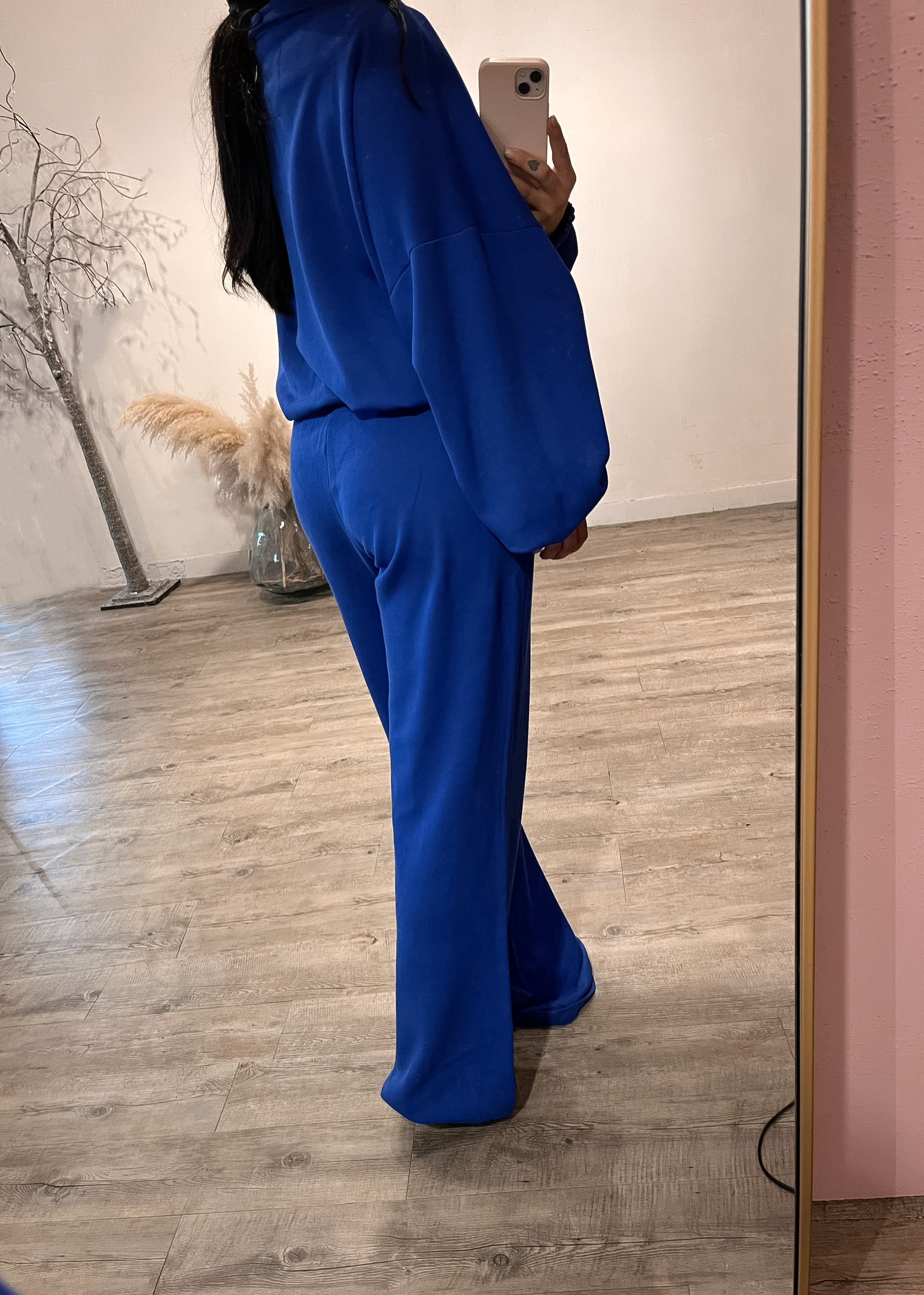 Panta Palazzo Sporty Blu Kostumn1