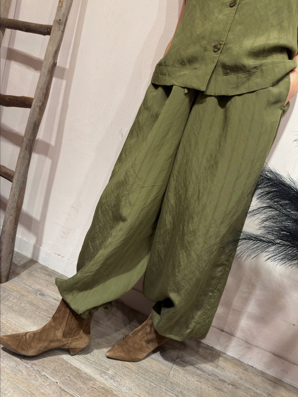 Pantalone Aladdin Militare Kontatto