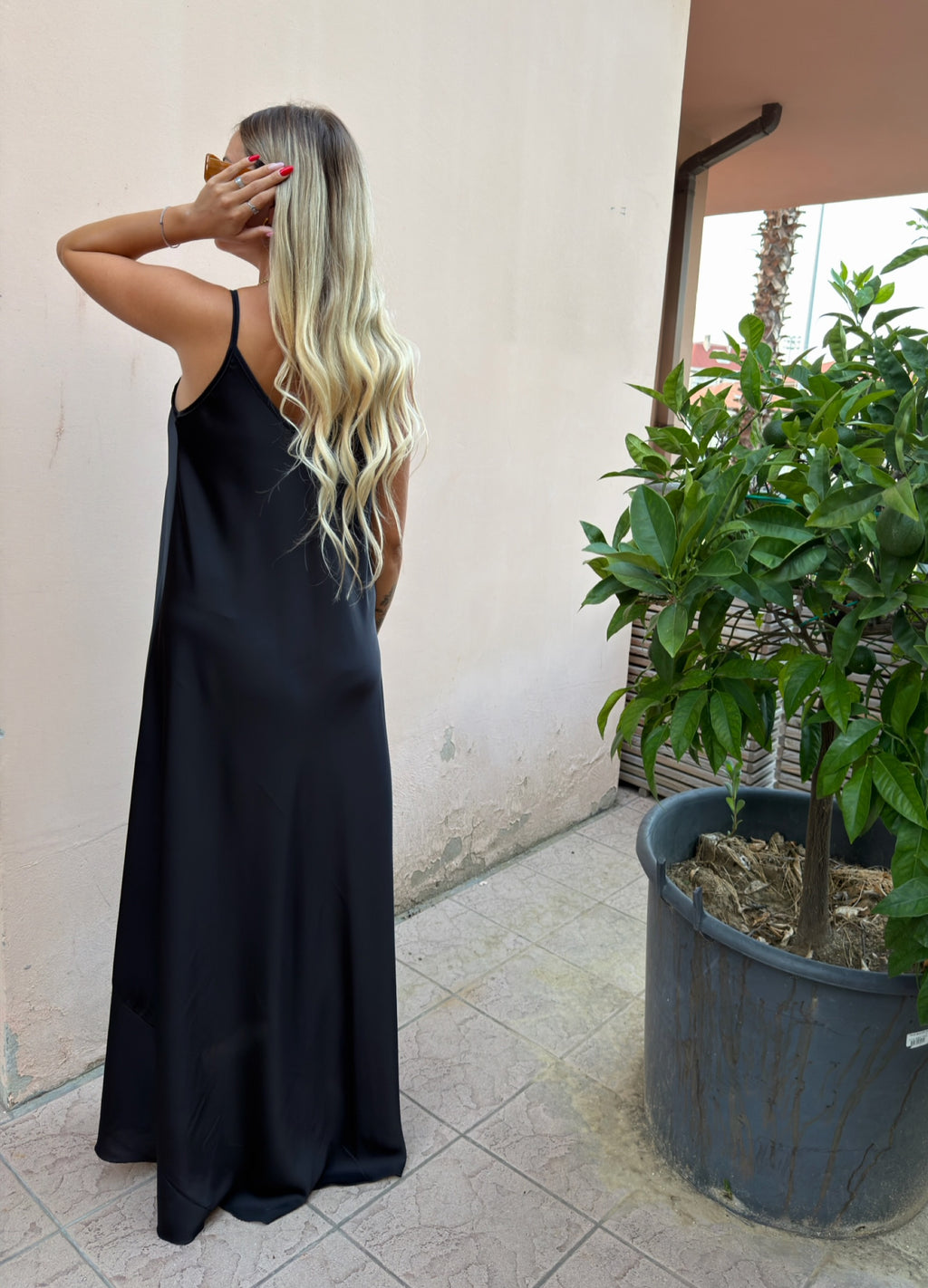 Vestito Sottoveste Satin +colori