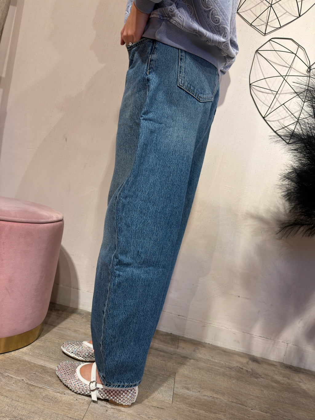 Jeans Nancy Barrell Blu/Medio Dr.Denim