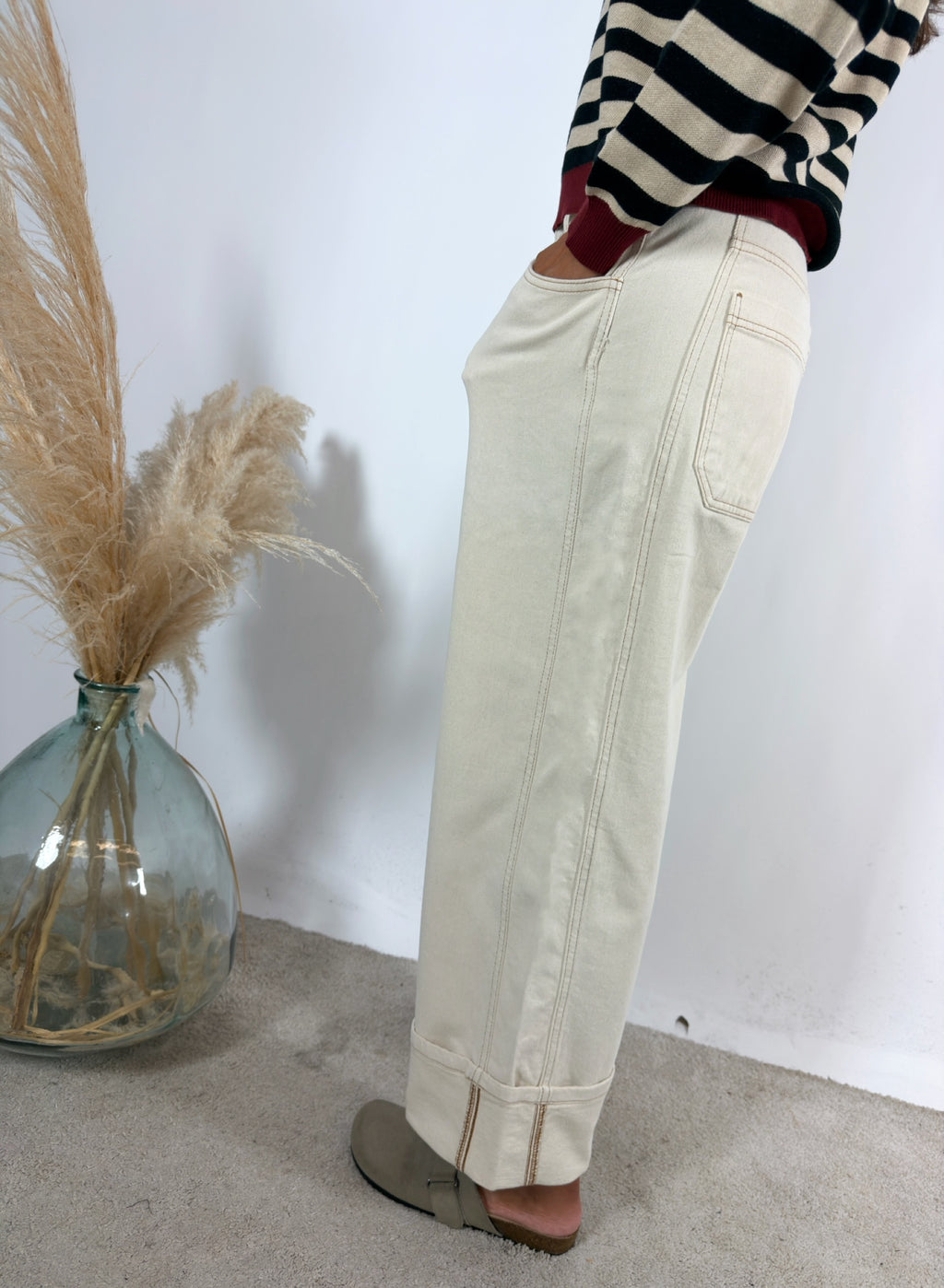 Jeans Risvolto Crudo Surkana
