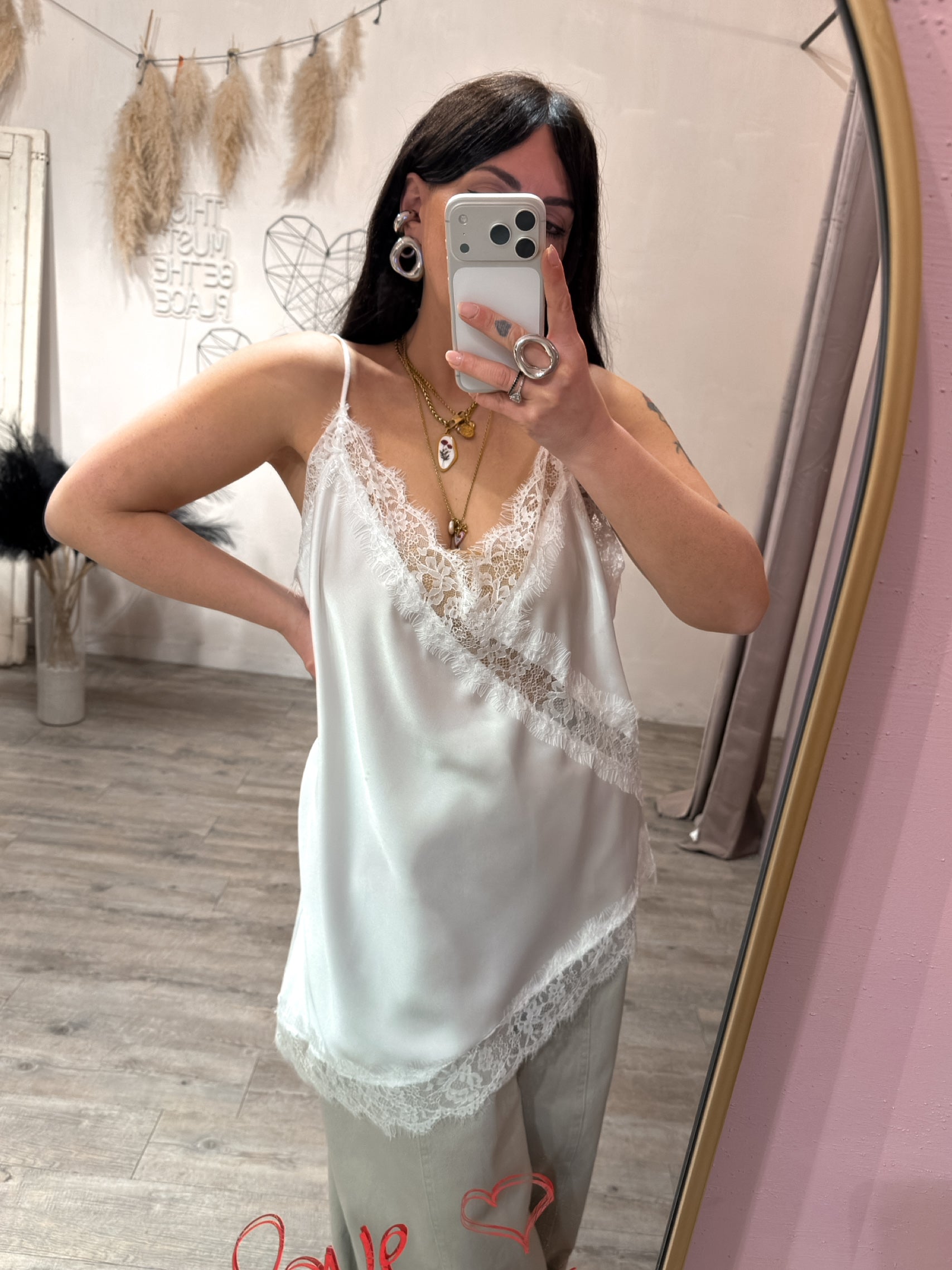 Canotta Lingerie Curvy +colori
