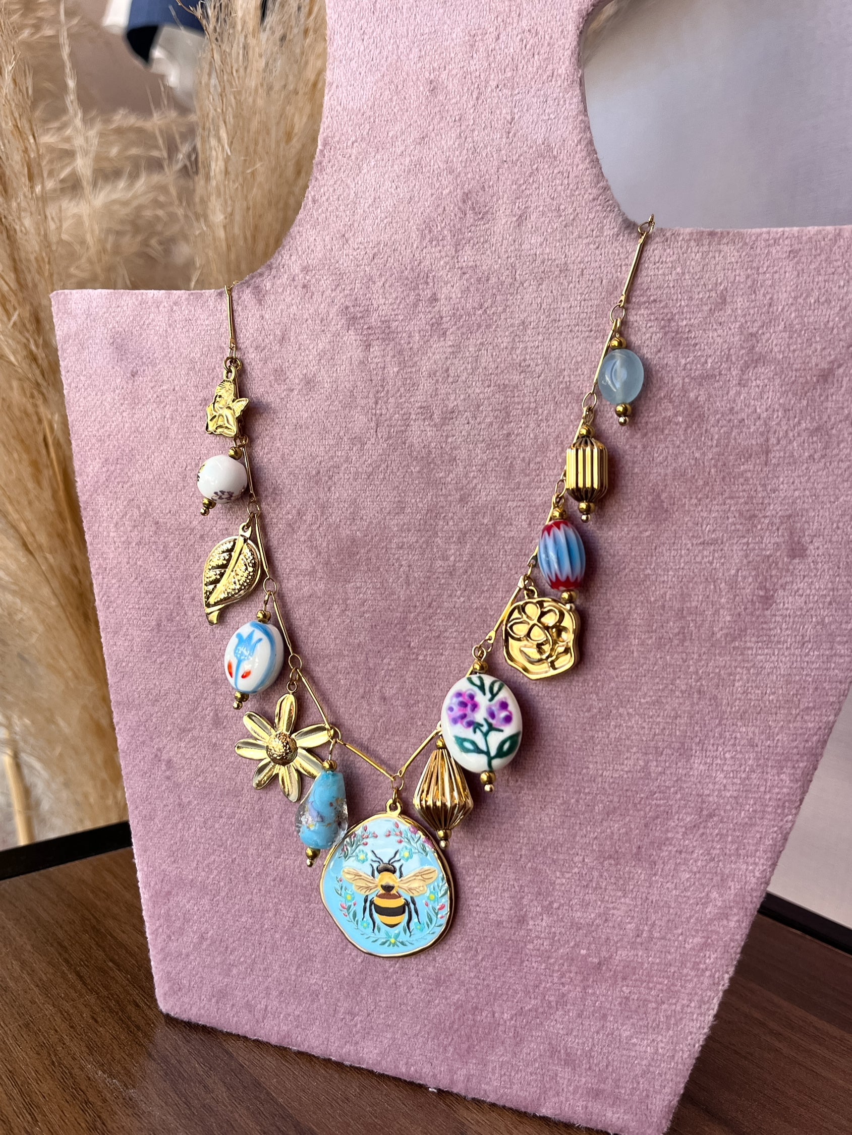 Collana Charms Ape Celeste