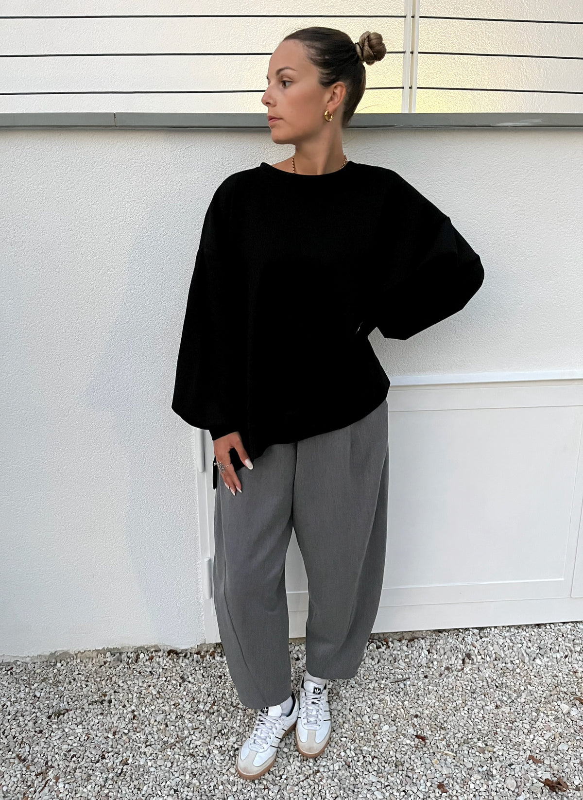 Felpa Oversize Scuba +colori