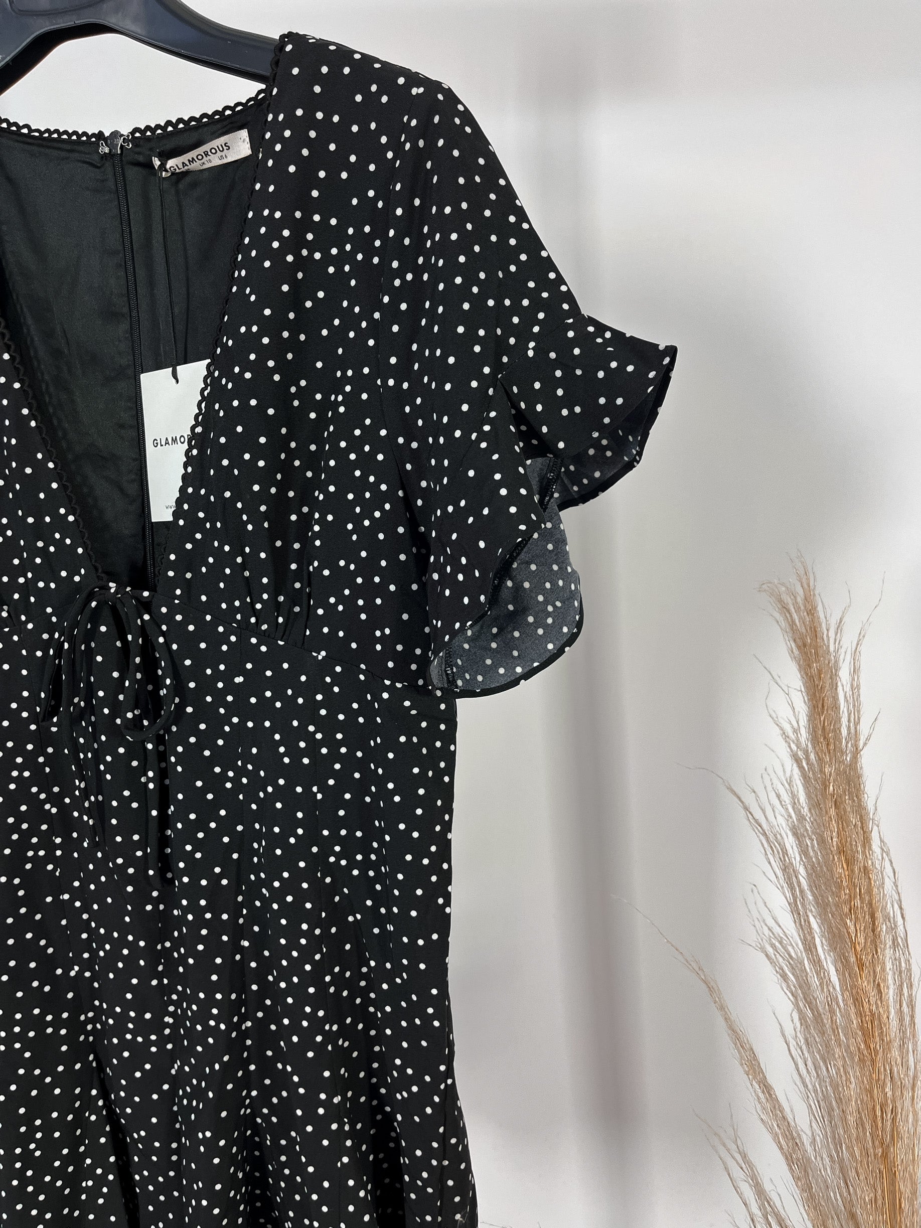 Jumpsuit Pois Nero Glamorous