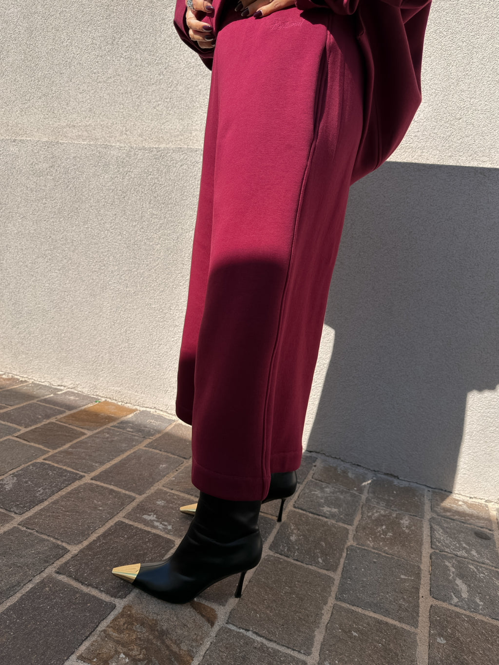 Maxi Bermuda Sporty Borgogna Kostumn1