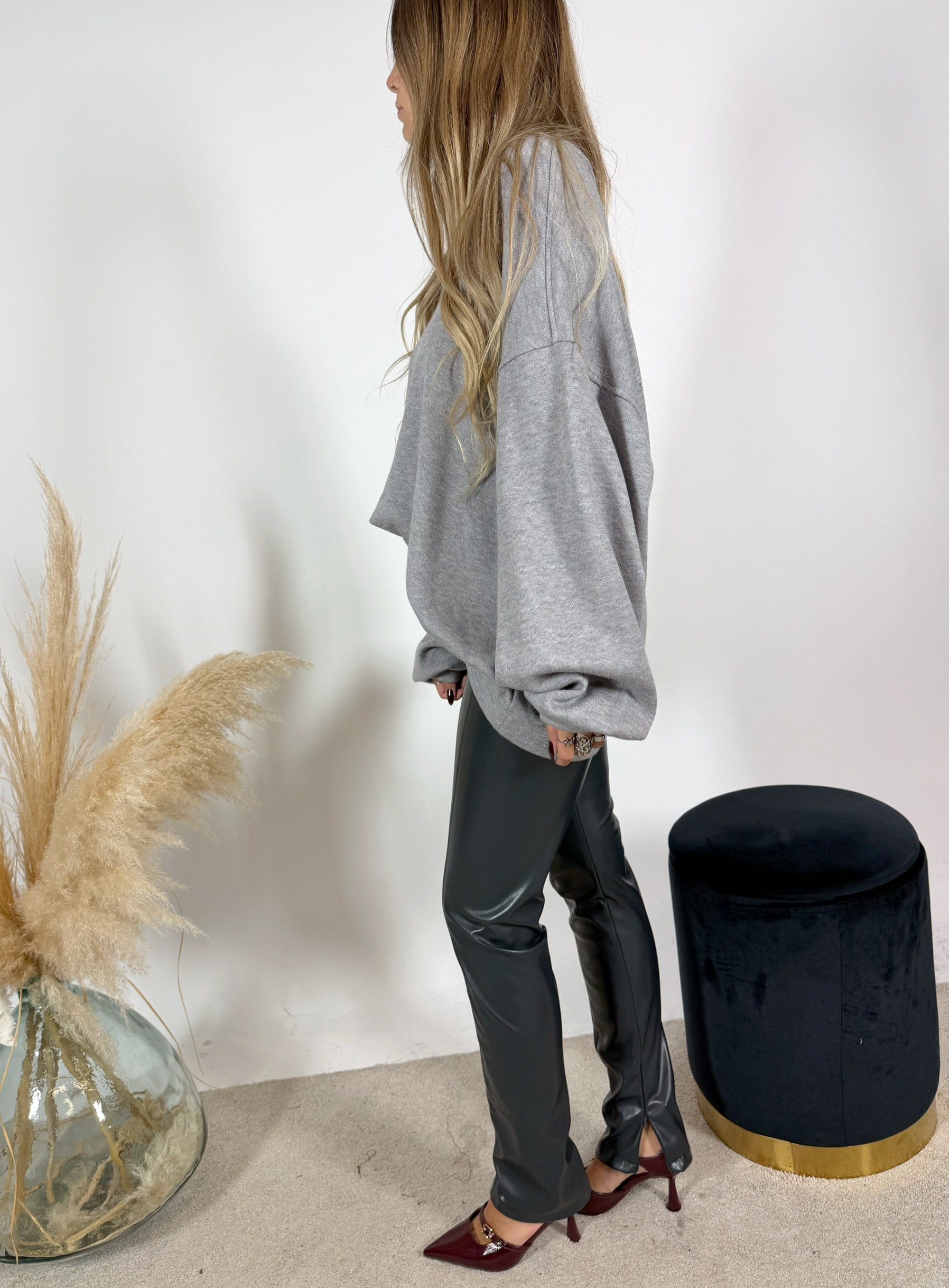 Panta Leggings Pelle Kostumn1 Asfalto