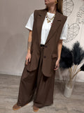 Gilet Ginevra Oversize +colori
