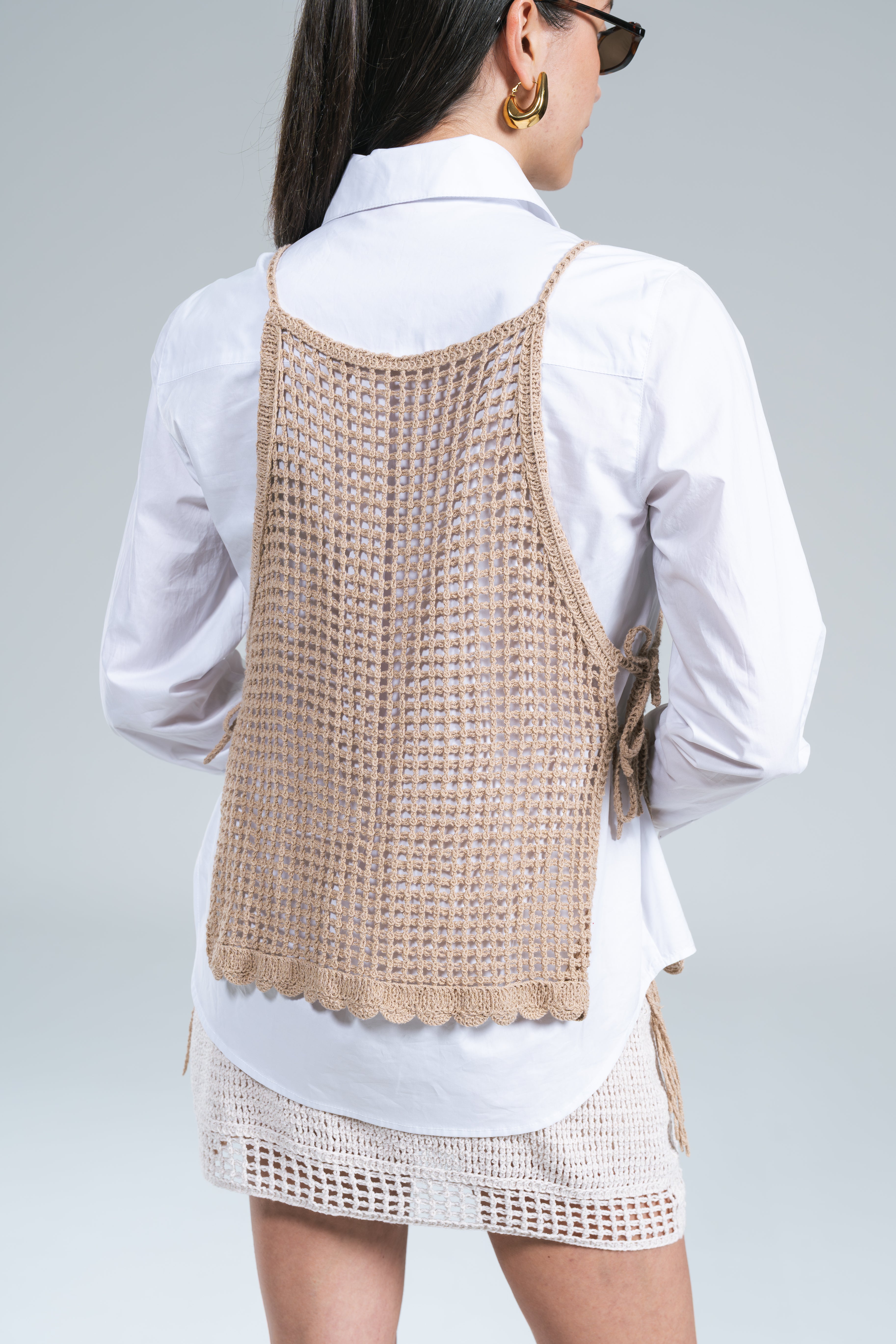 Camicia Combinata Crochet Kontatto