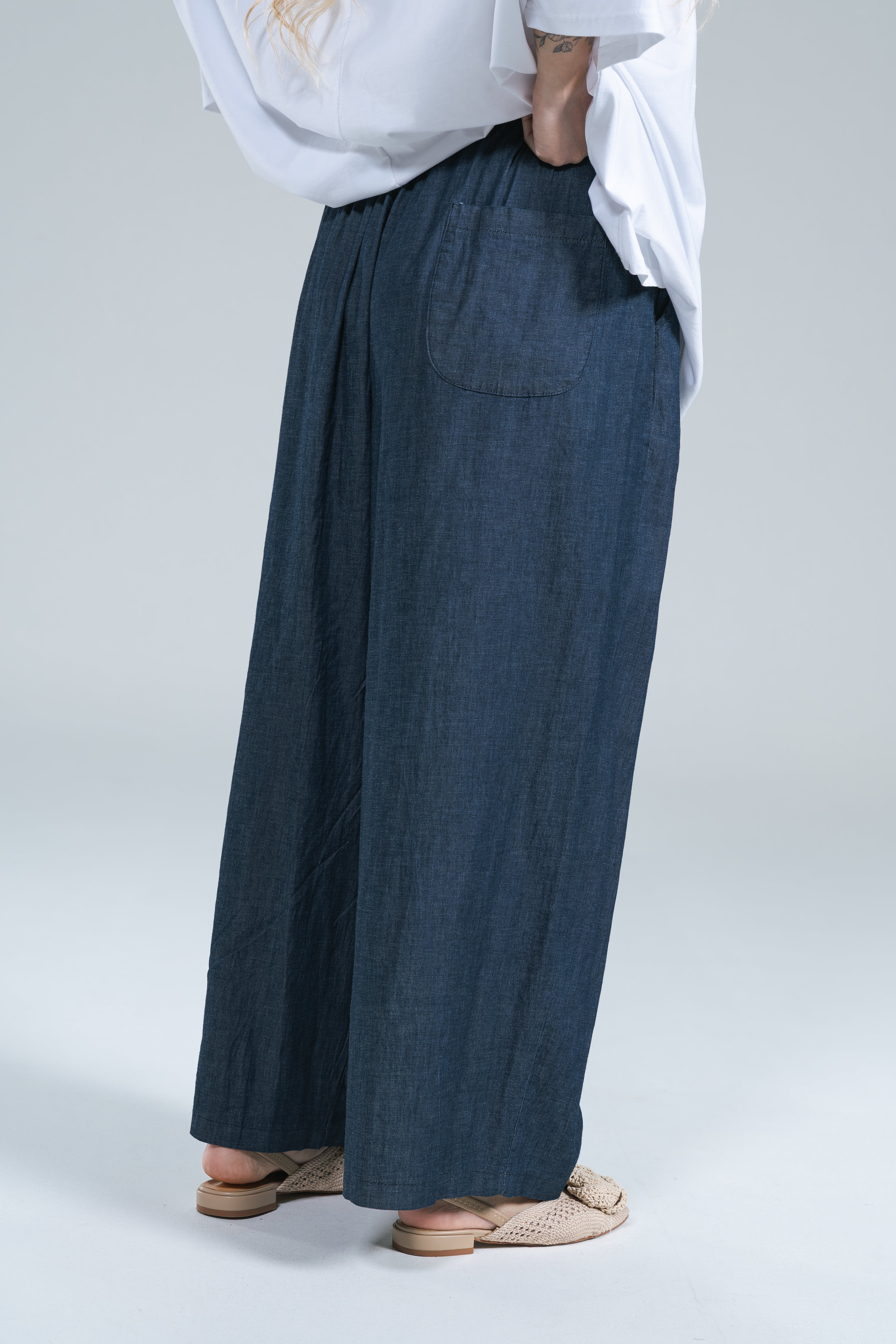 Panta Bottone Miranda Denim