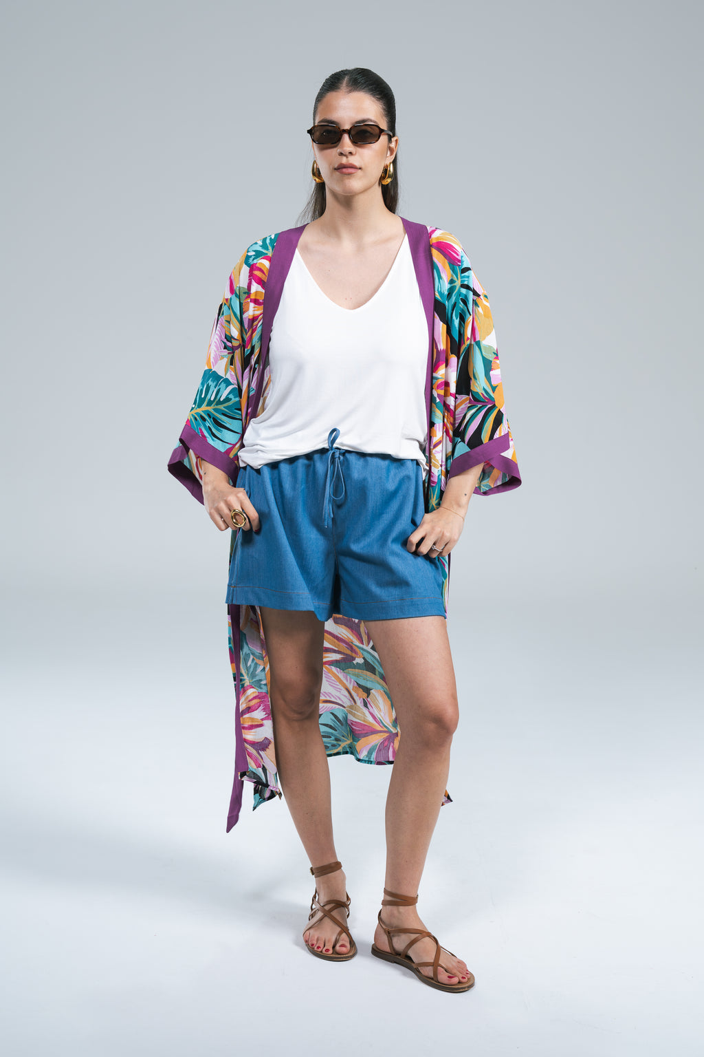 Kimono Fantasia Tropicale Surkana