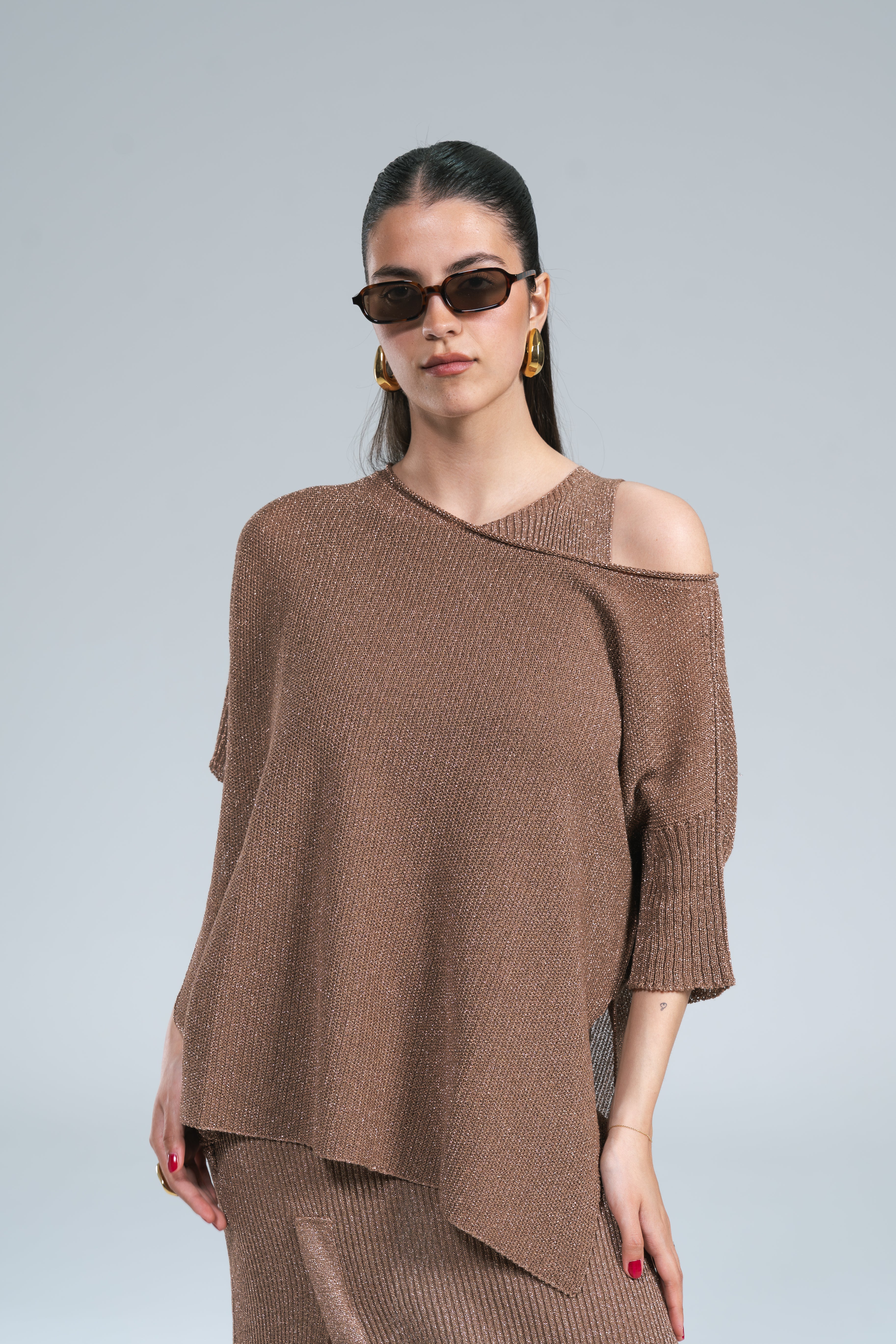 Maxi Maglia Scatola Lurex Kontatto +colori