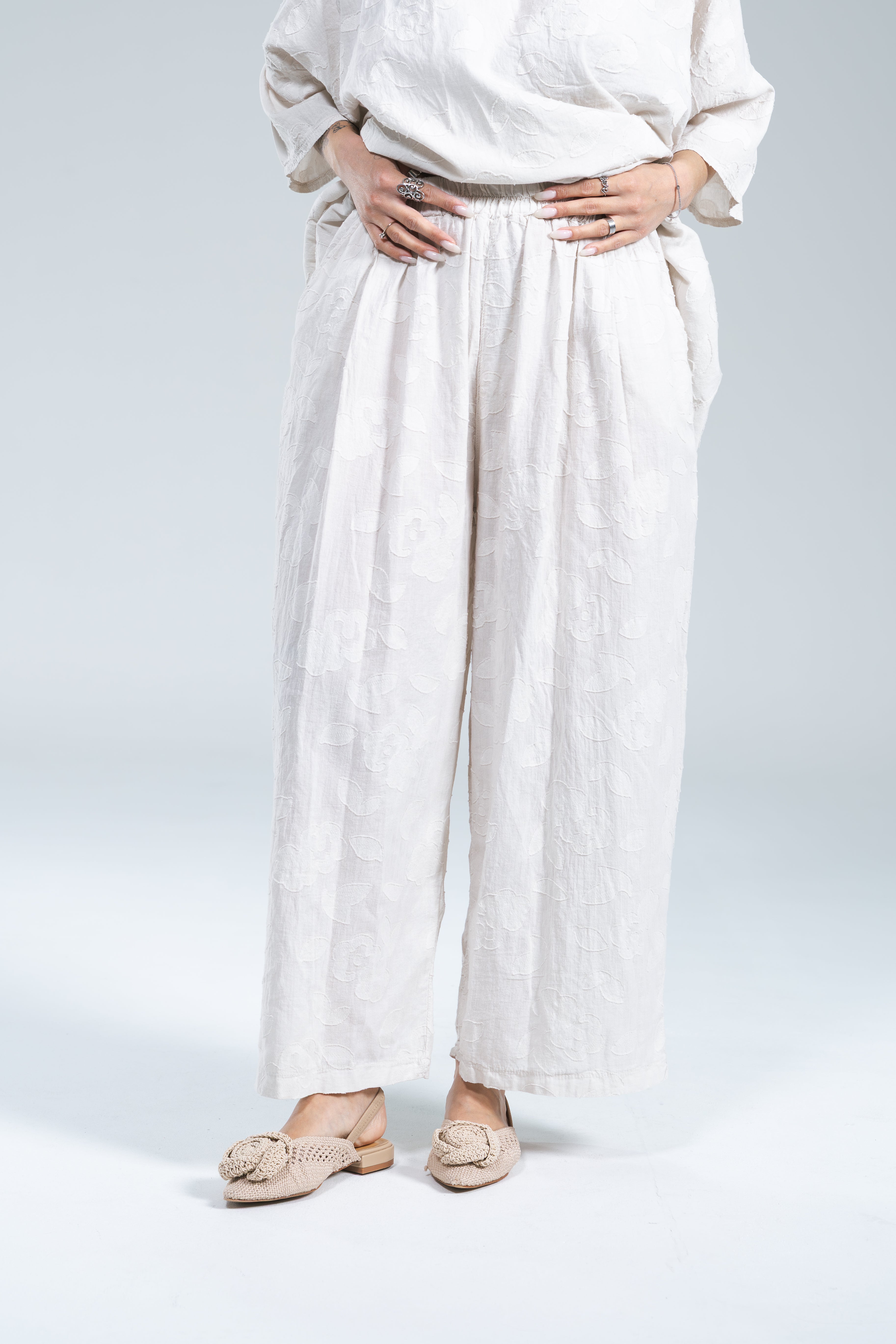 Pantalone Miranda Ricamo Corda