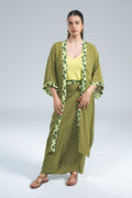 Kimono Fantasia Lime Surkana