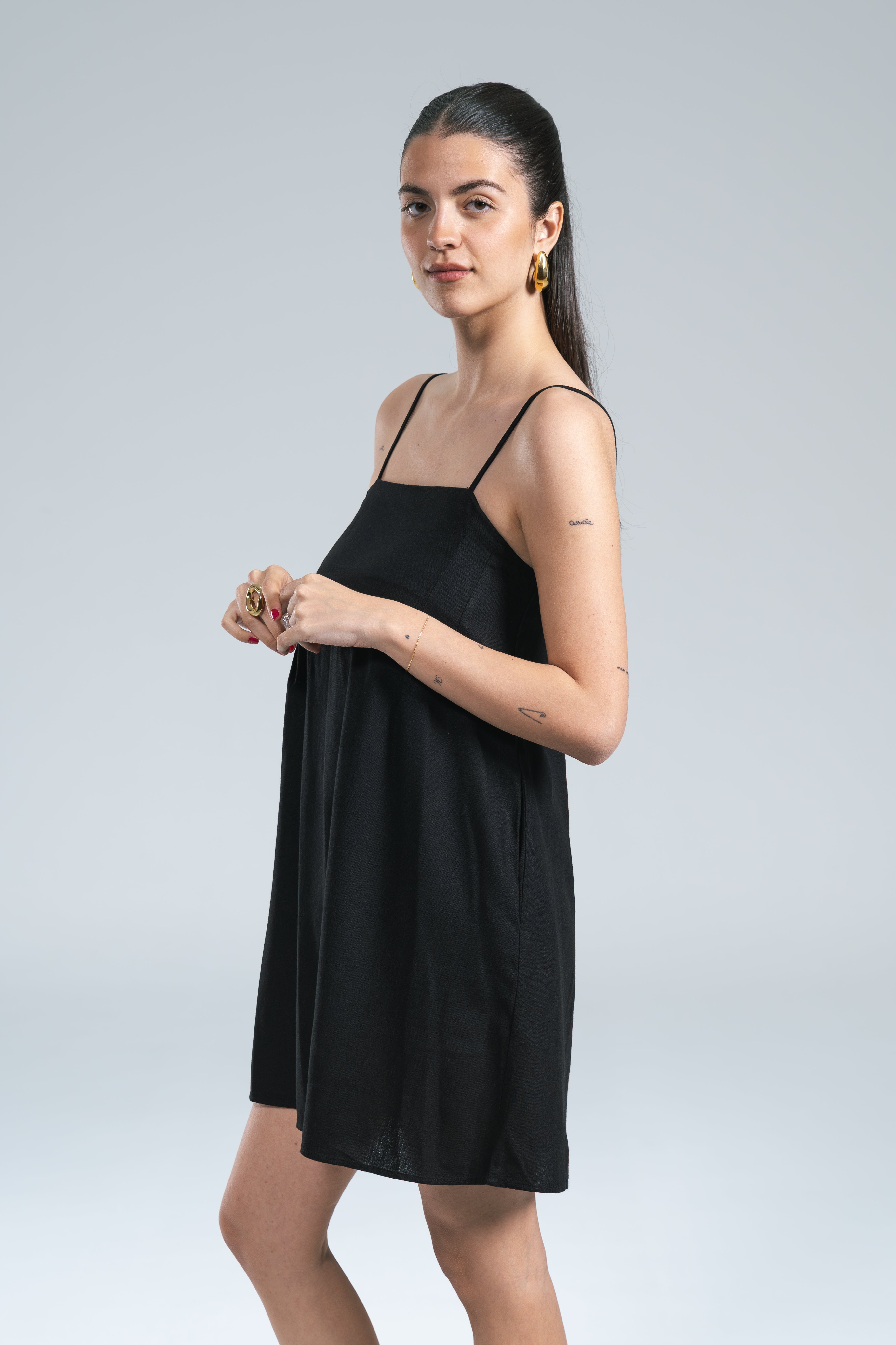 Abito Linen Trapezio 24Colours