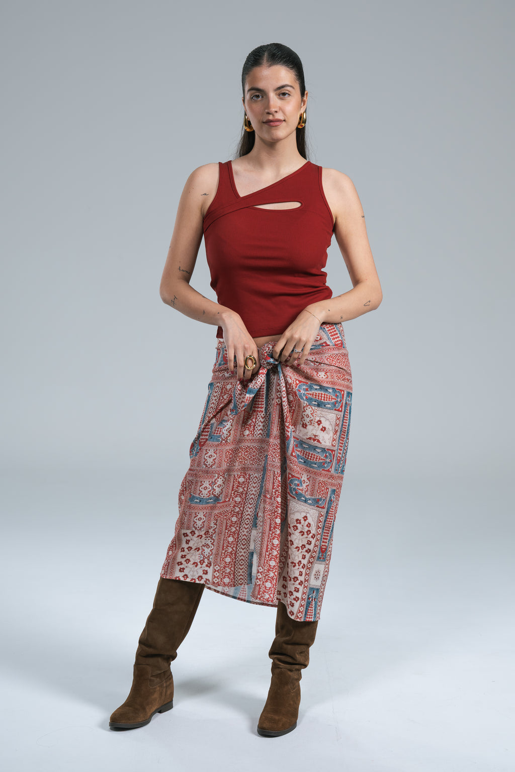 Canotta Cut-Out YouDecide Vino