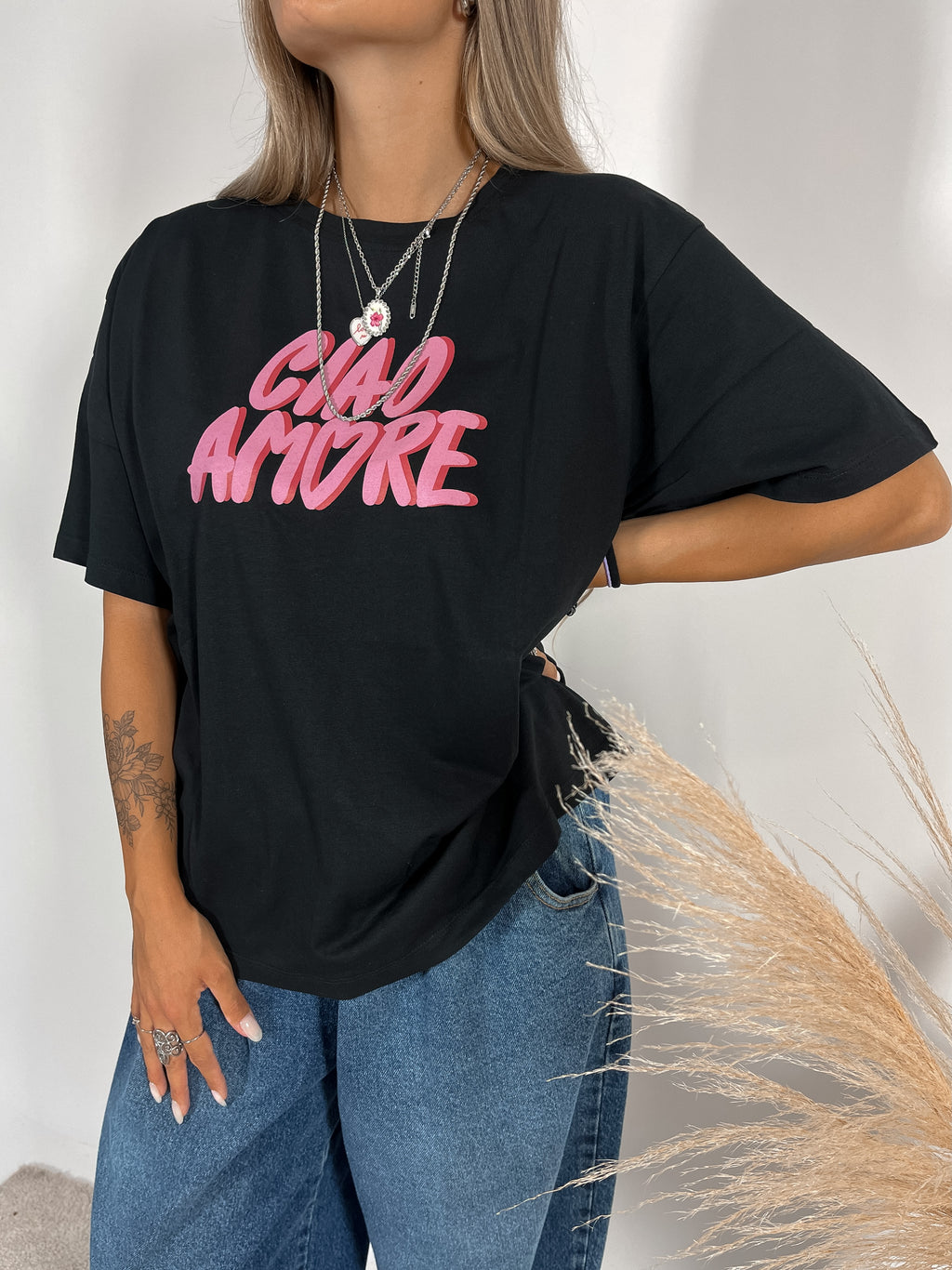 T-Shirt “Ciao Amore” Nero