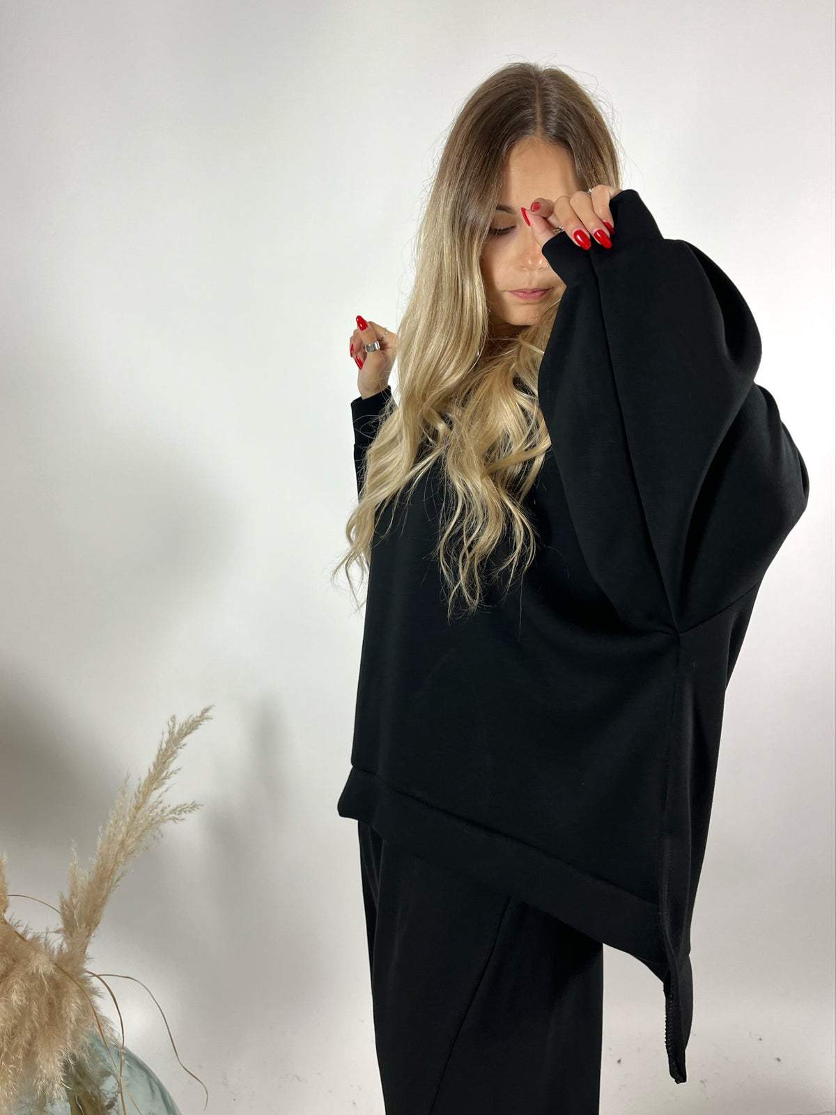 Felpa Oversize Scuba +colori