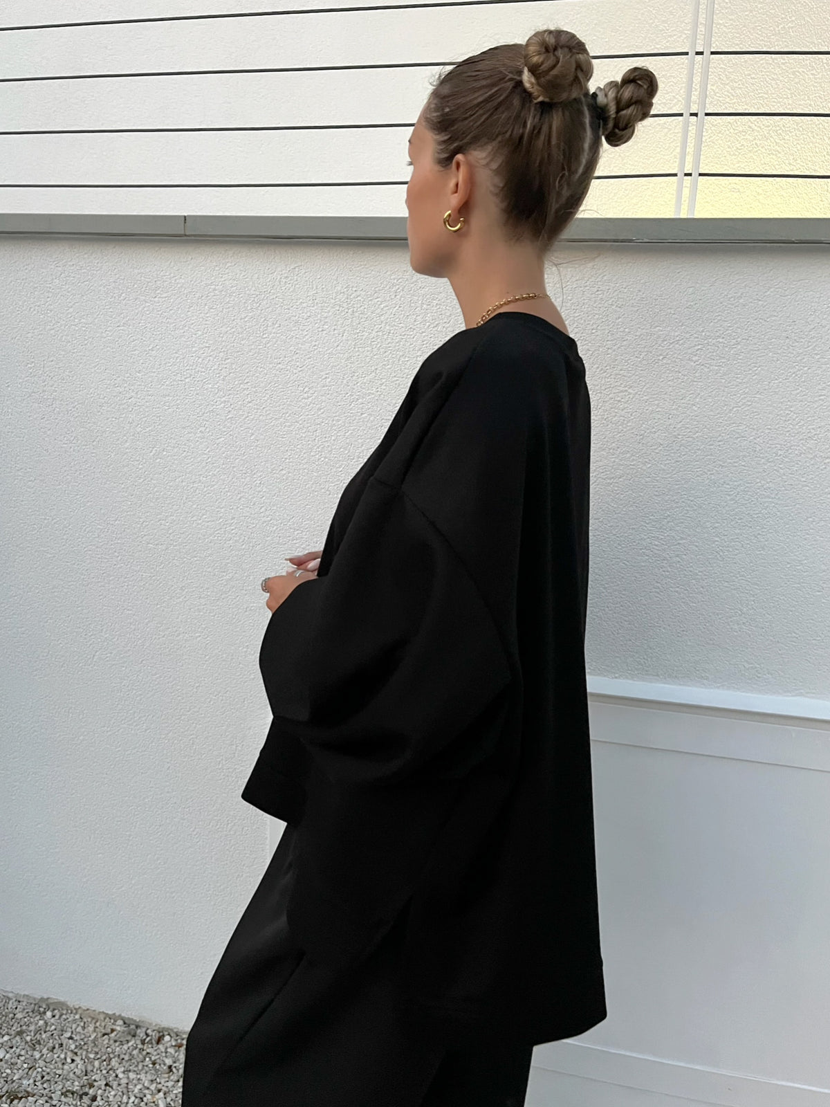 Felpa Oversize Scuba +colori