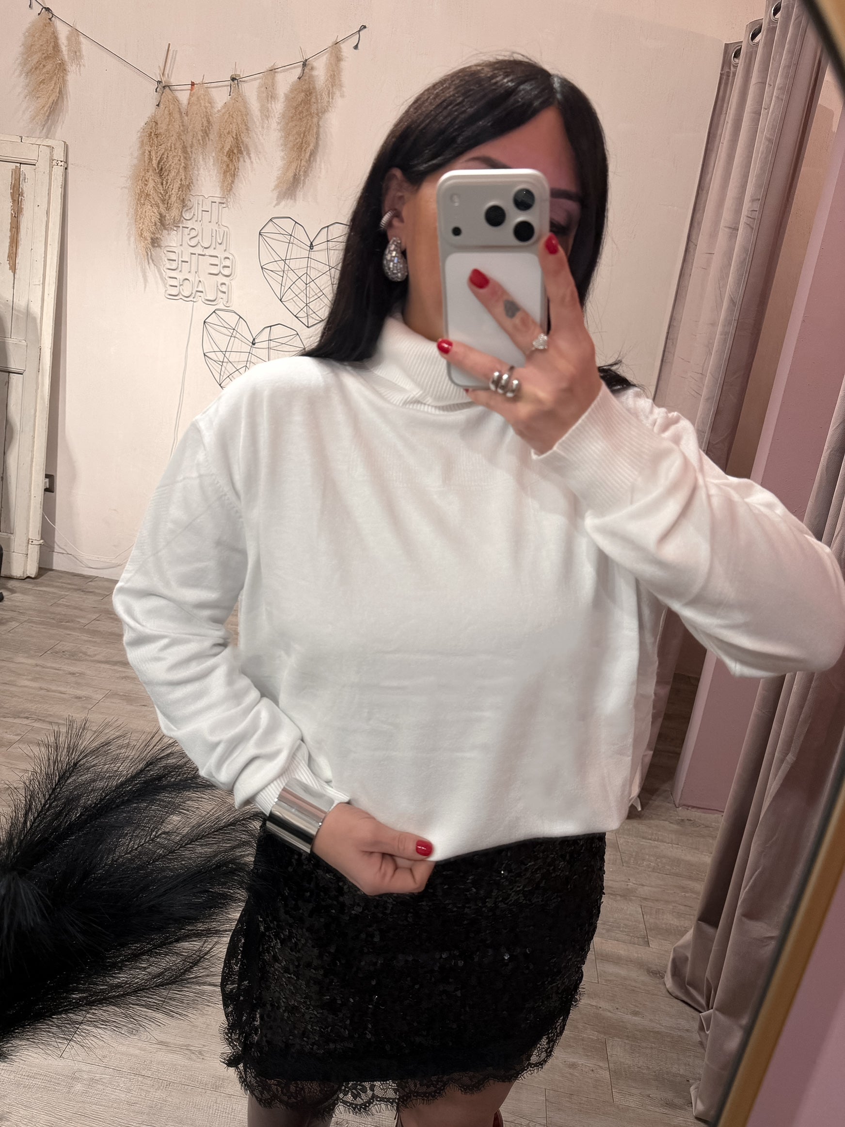 Maglia Basic Dolcevita +colori