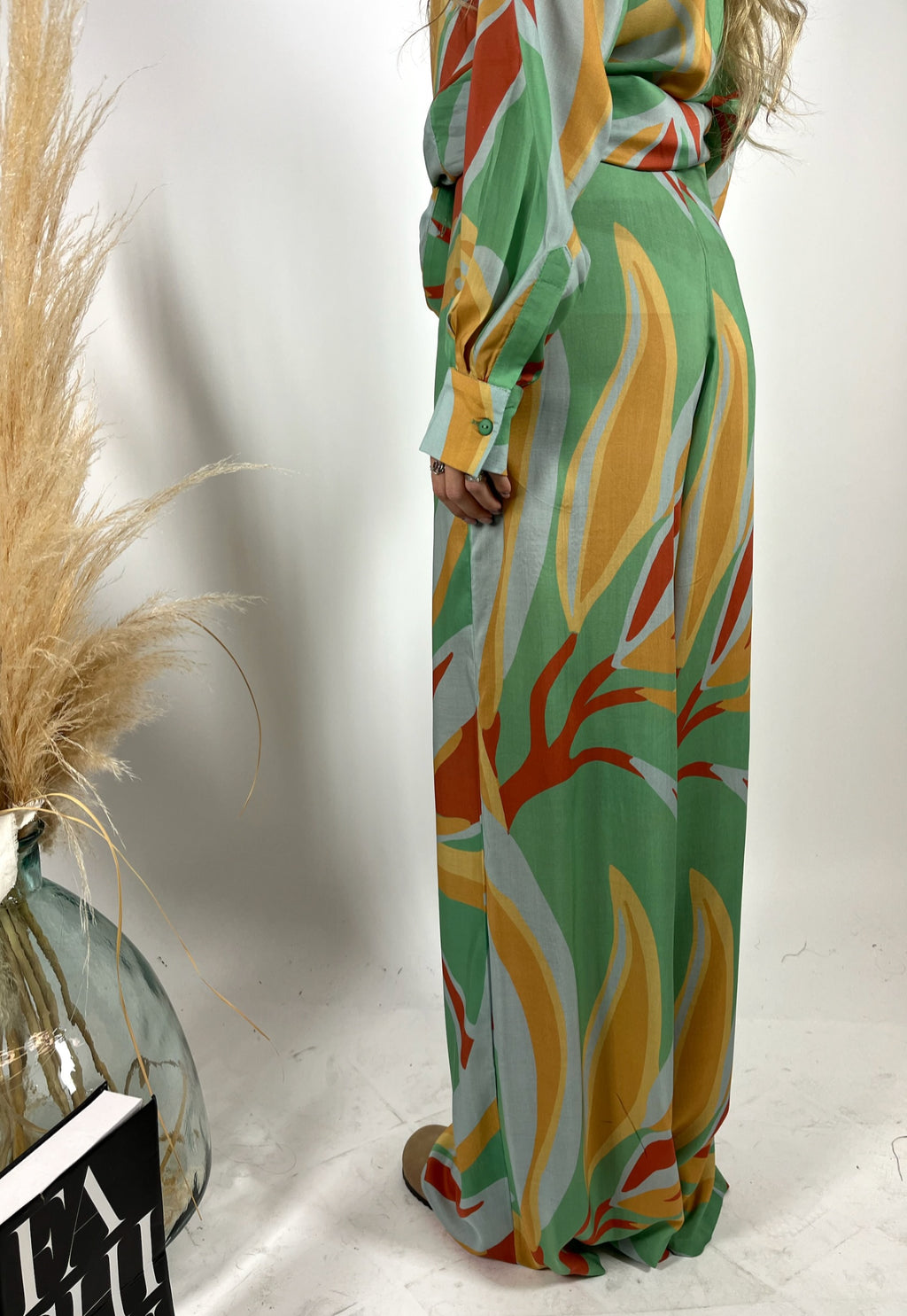 Pantalone Viscosa Fluida Vintage