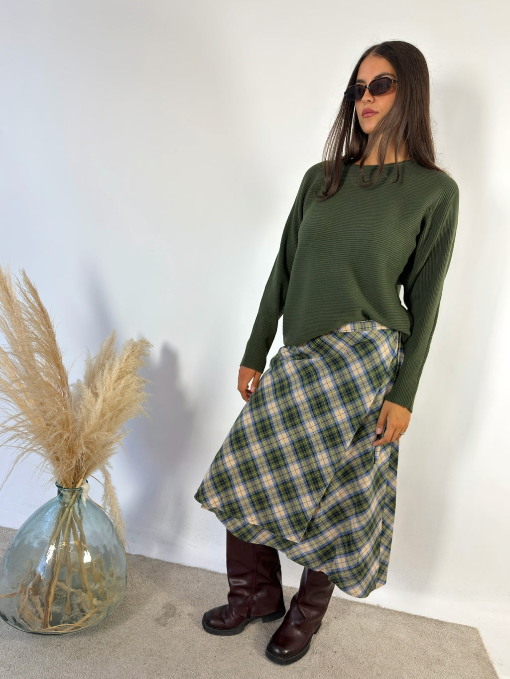 Gonna Portafoglio Tartan Militare Compania Fantastica