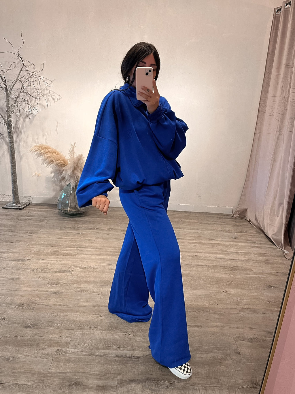 Panta Palazzo Sporty Blu Kostumn1