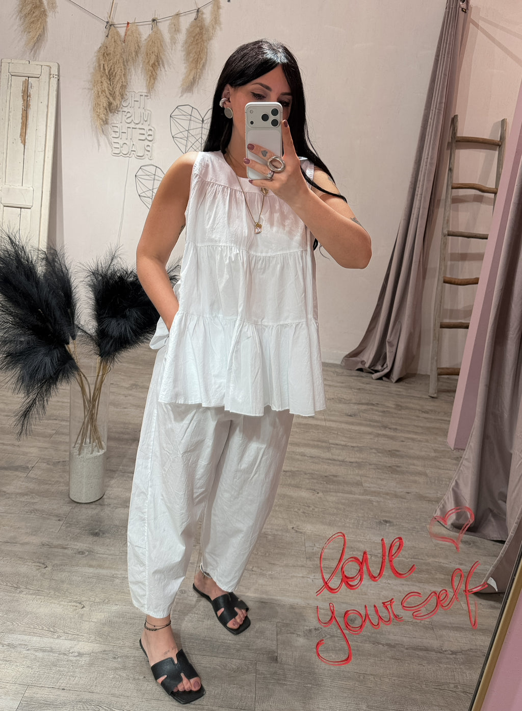 Maxi Canotta Balza Cotton +colori