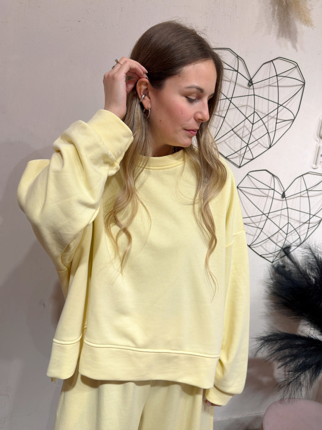 Felpa Oversize Cecilia +COLORI