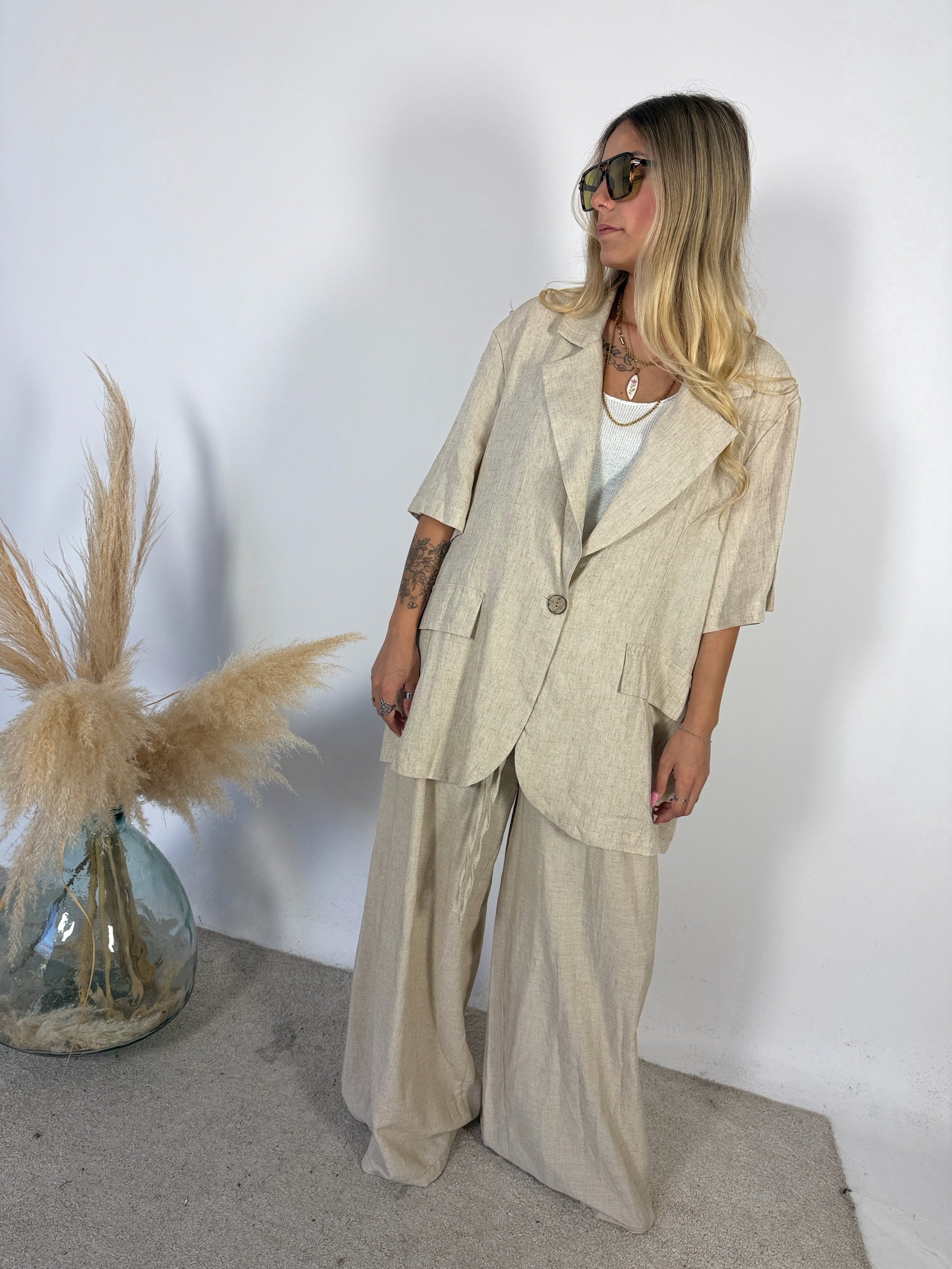 Tailleur Linen Over +colori