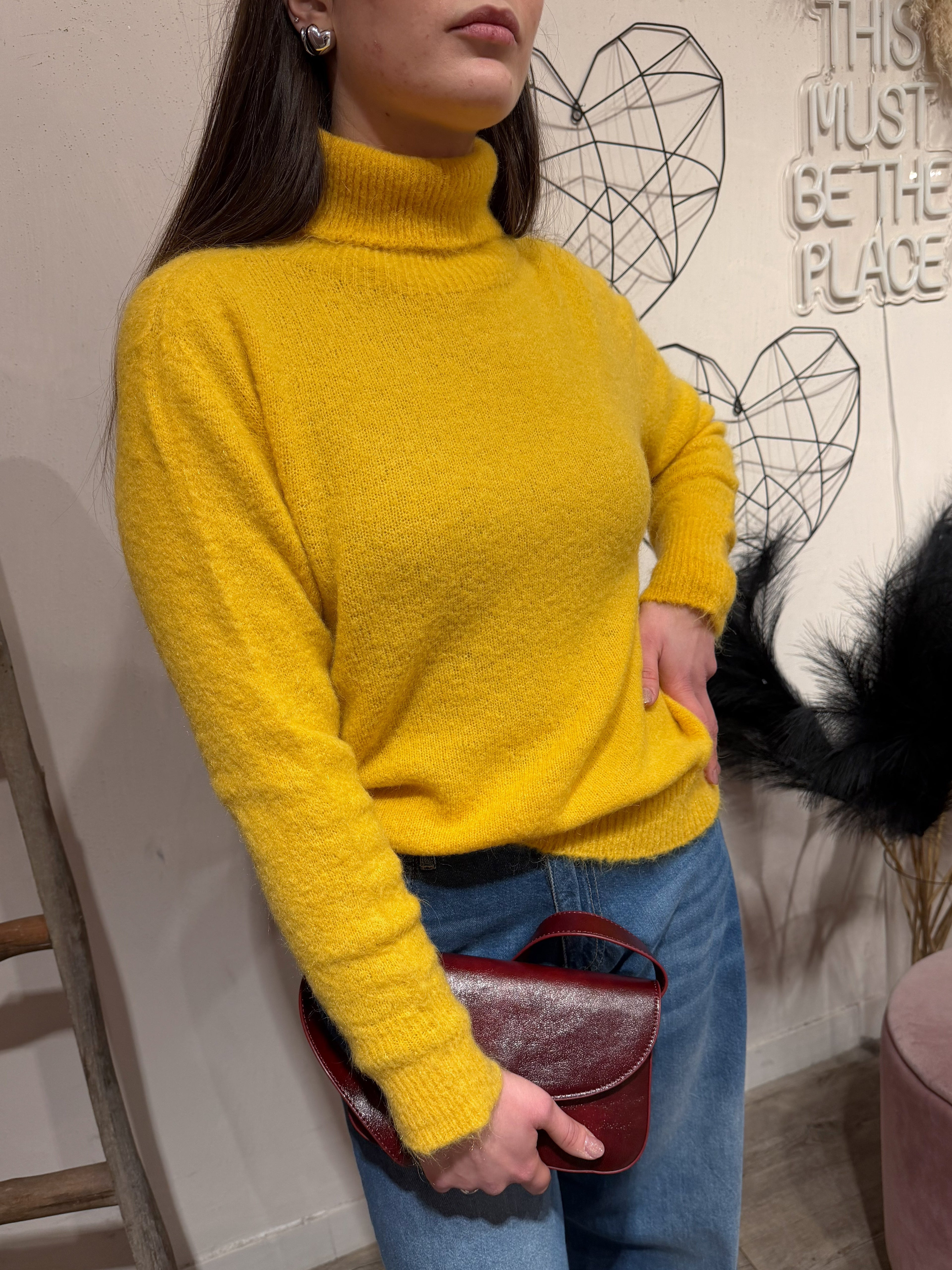 Pull Dolcevita Alpaca Kontatto +Colori