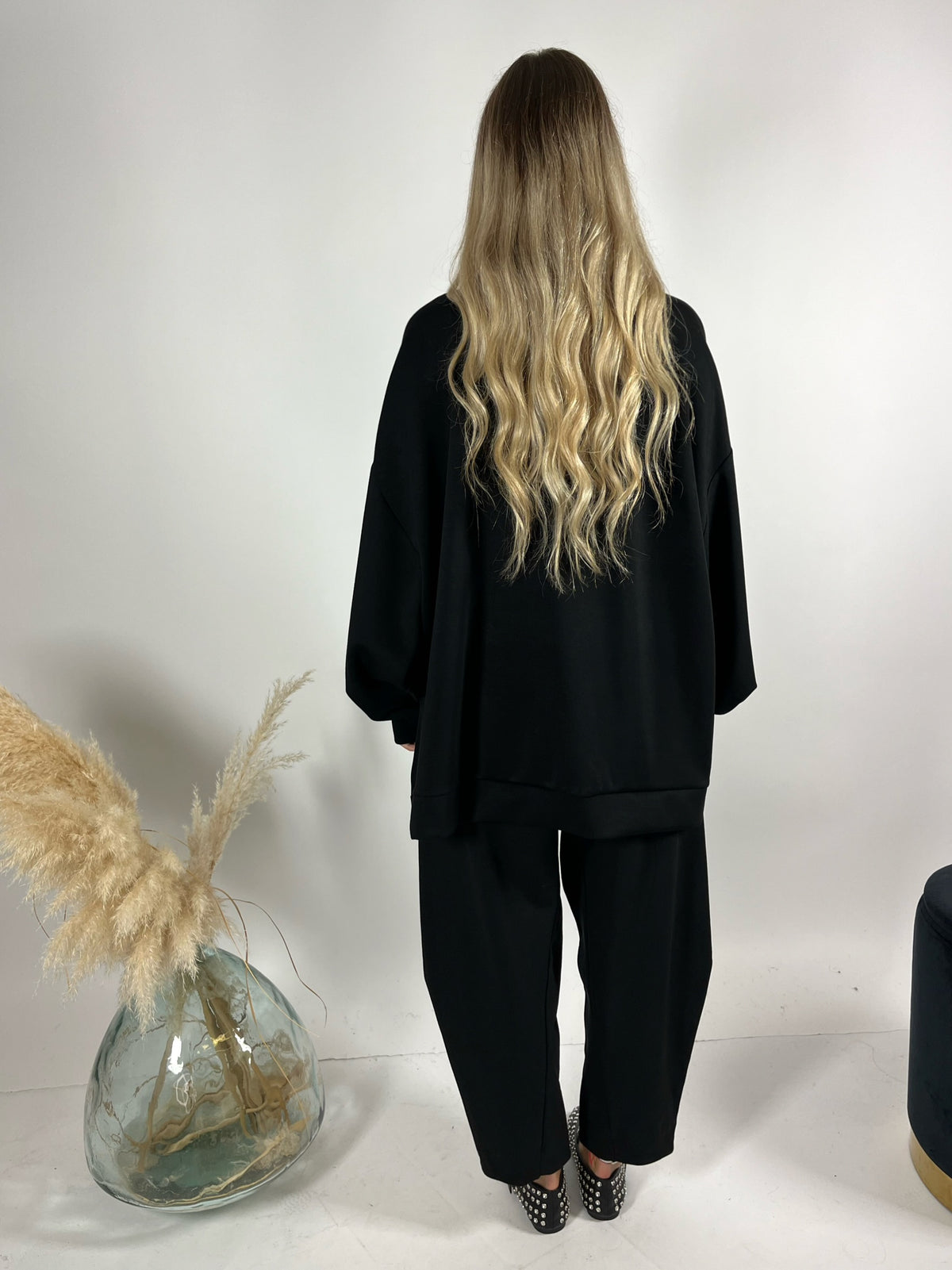 Felpa Oversize Scuba +colori