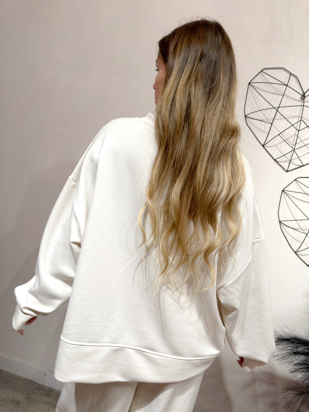 Felpa Oversize Cecilia +COLORI