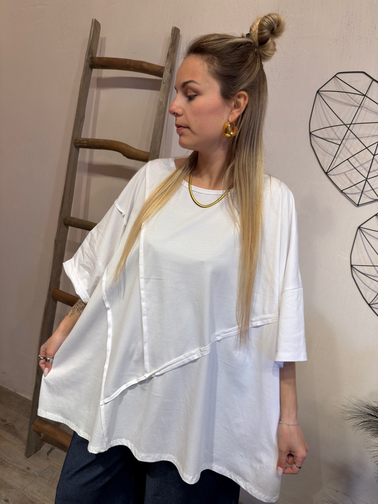 Maxi T-shirt Scatola Profili +colori
