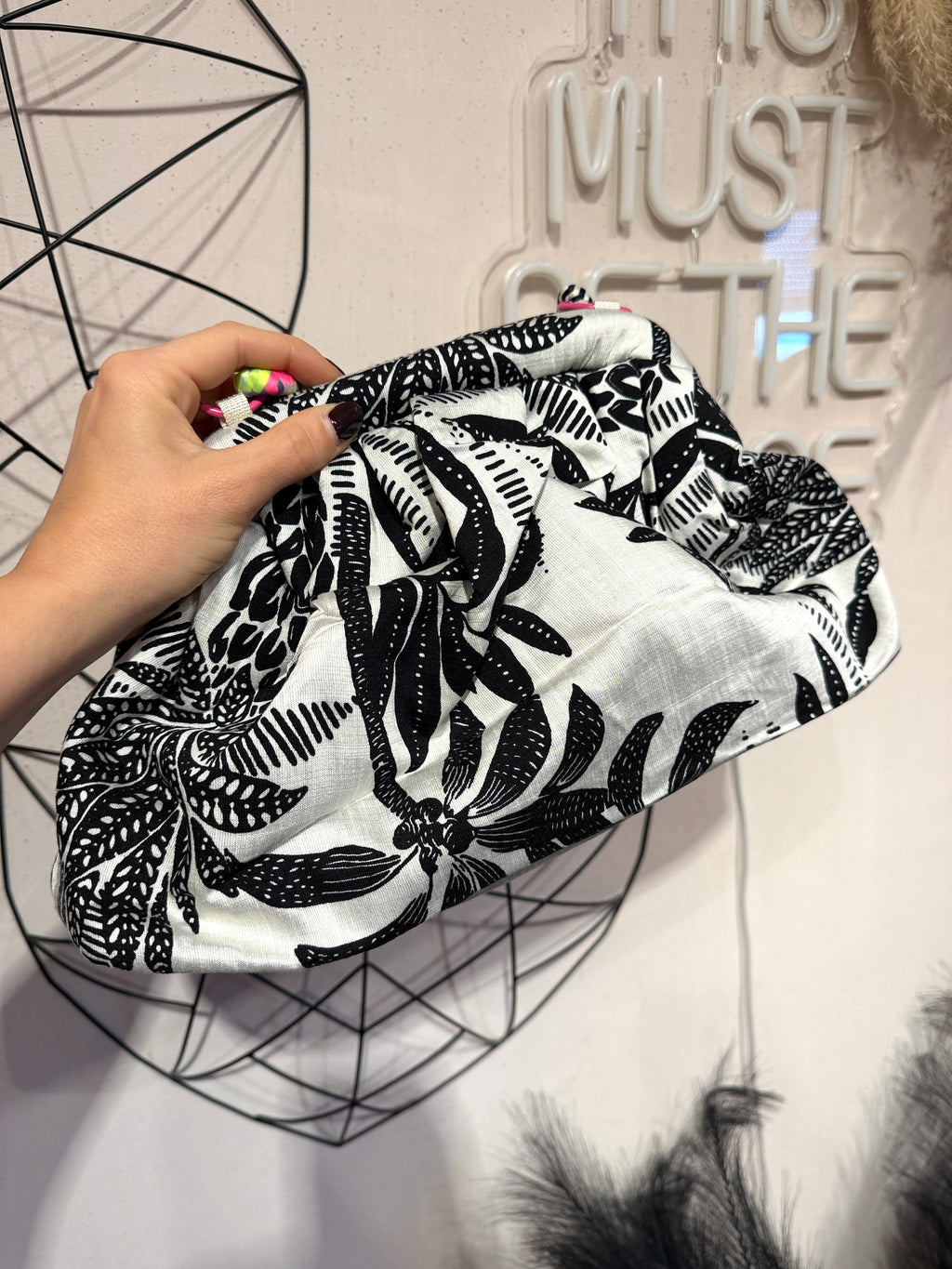 Maxi Clutch Pasticcino Tessuto Fantasia  +colori