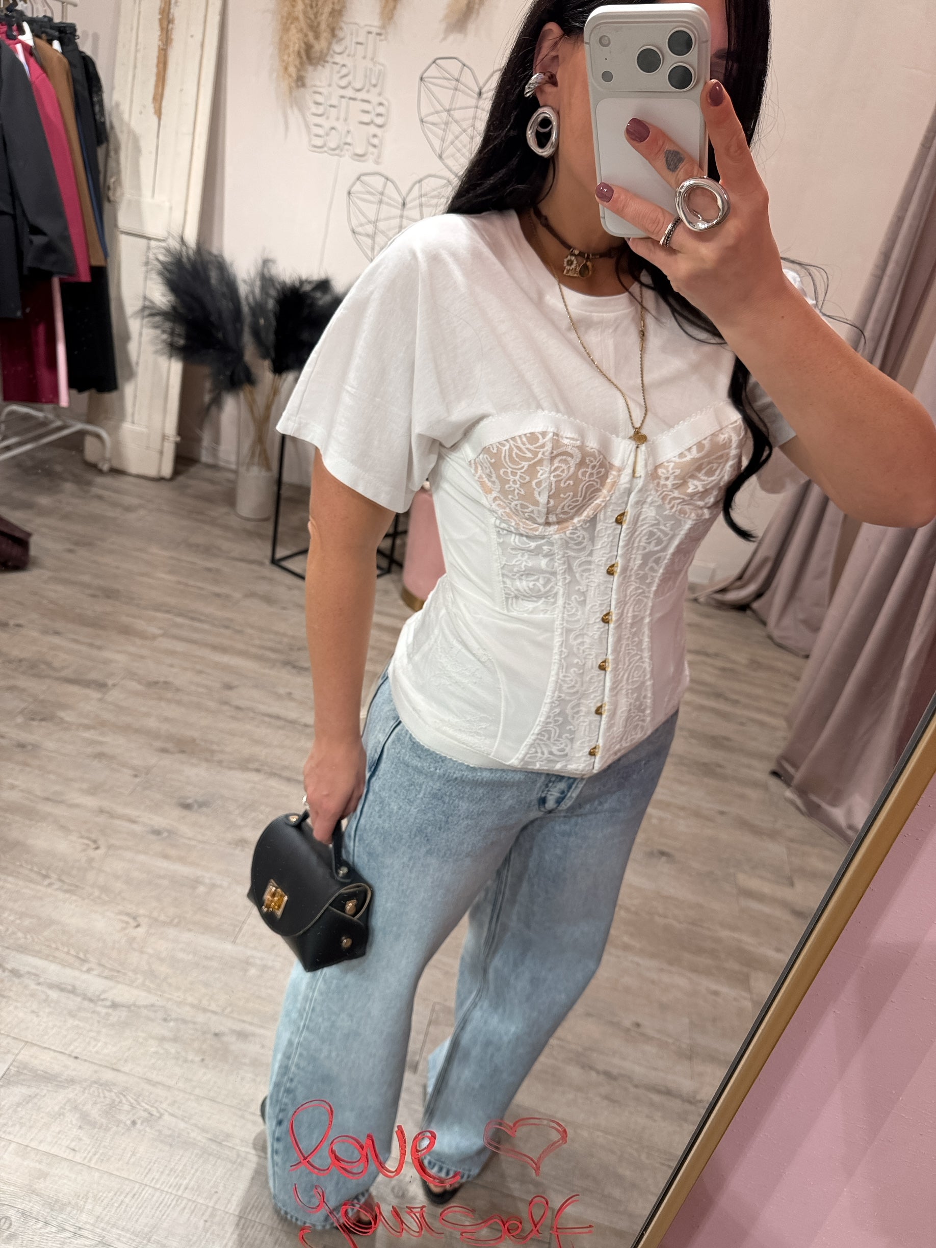 Bustier in Pizzo +colori