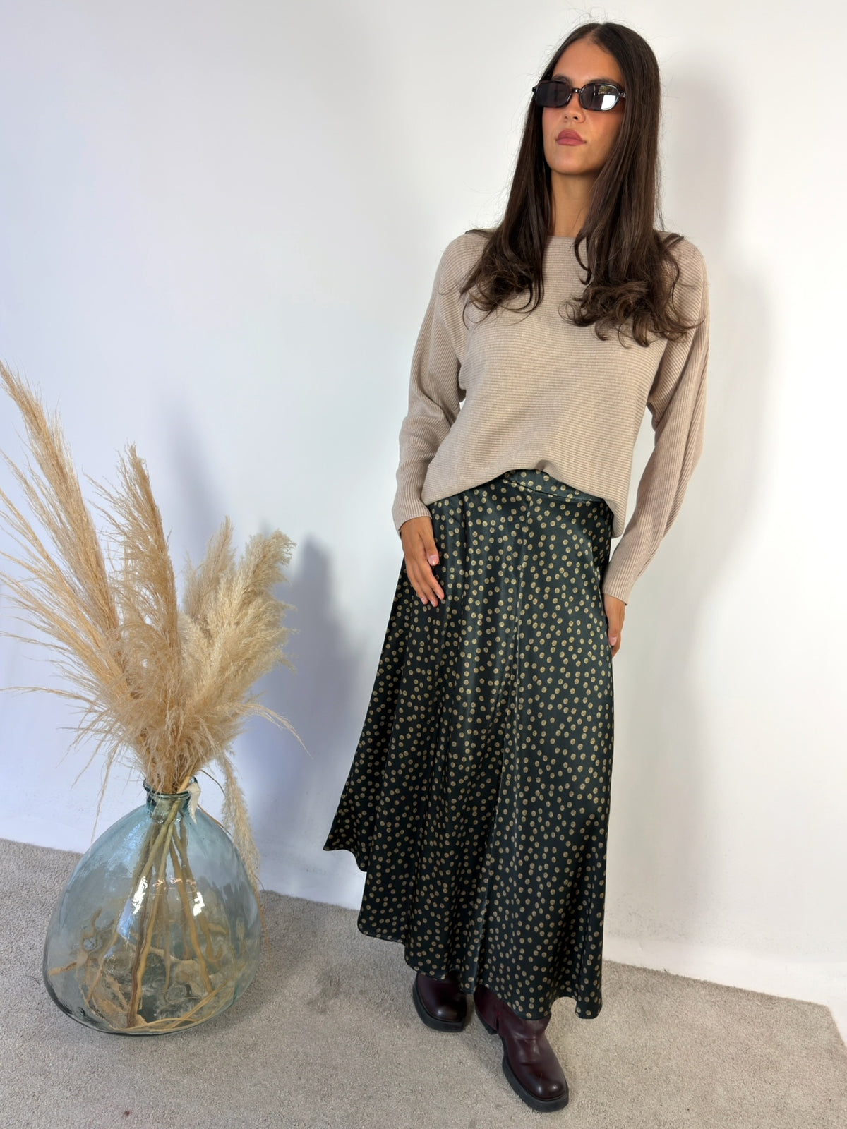 Maxi Maglia Coste Viscosa Stretch Compania Fantastica +colori