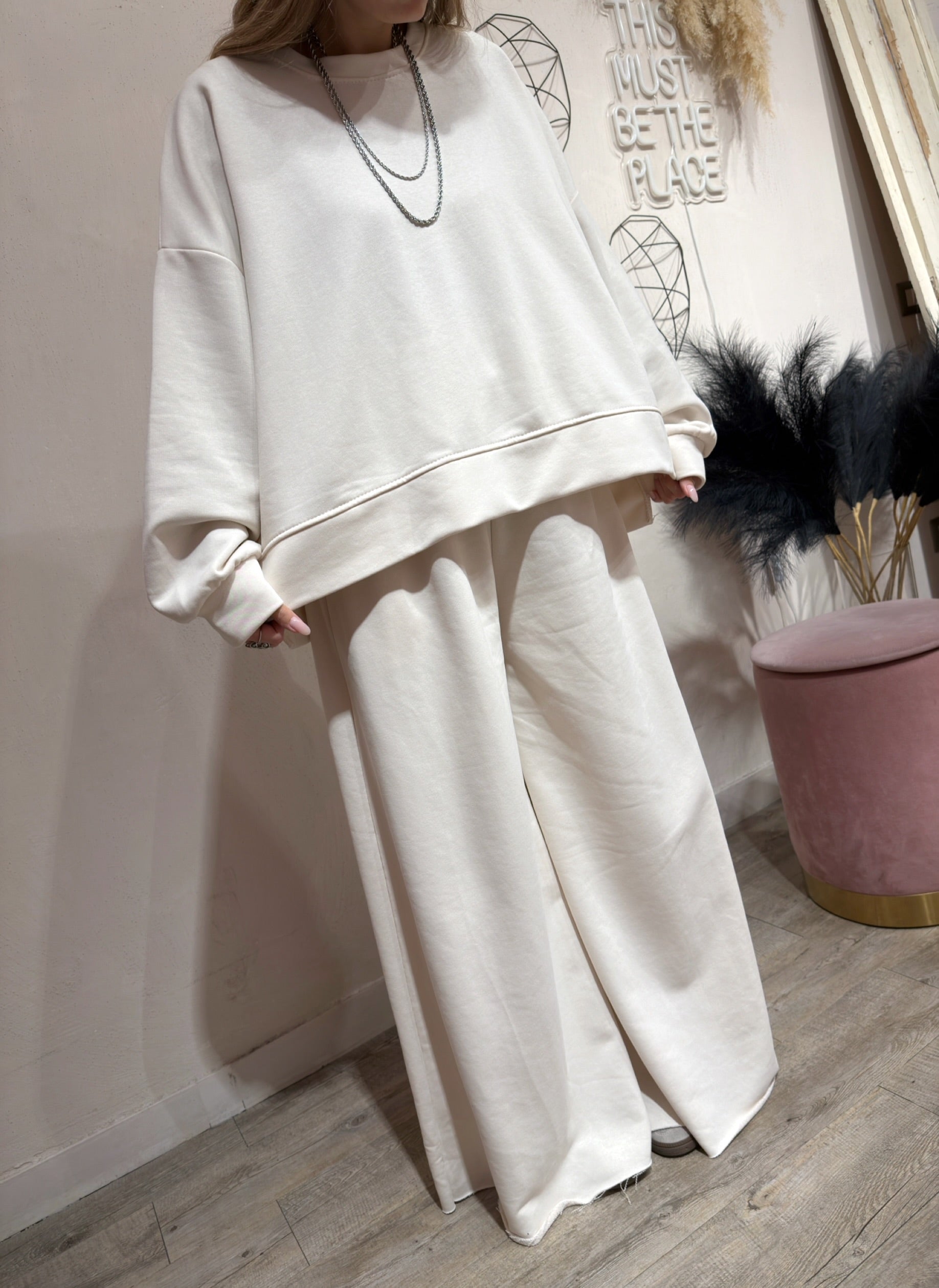 Felpa Oversize Cecilia +COLORI