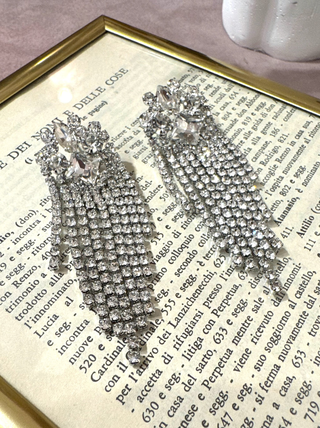 Orecchino Gioiello Pendente +Colori