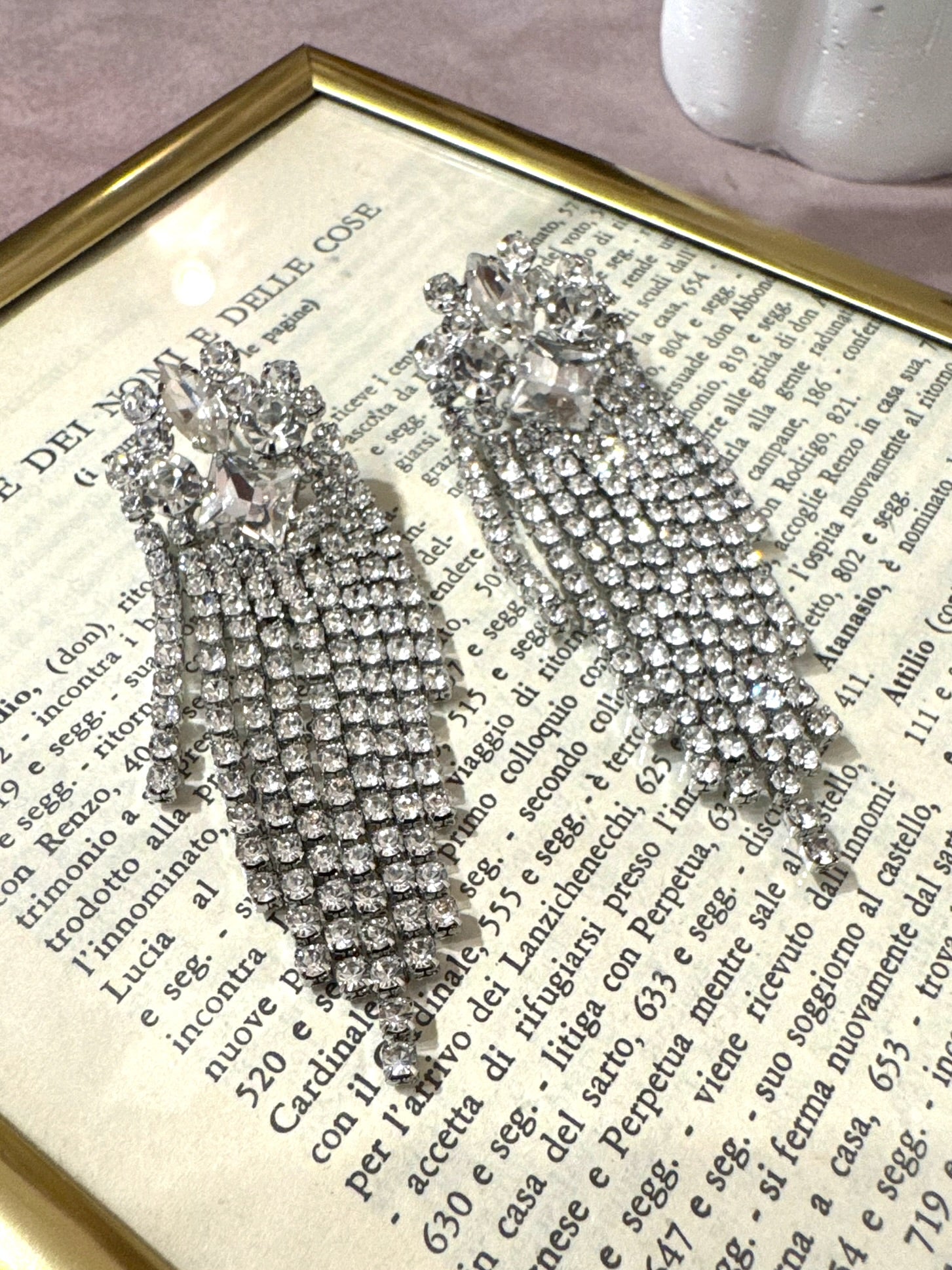Orecchino Gioiello Pendente +Colori