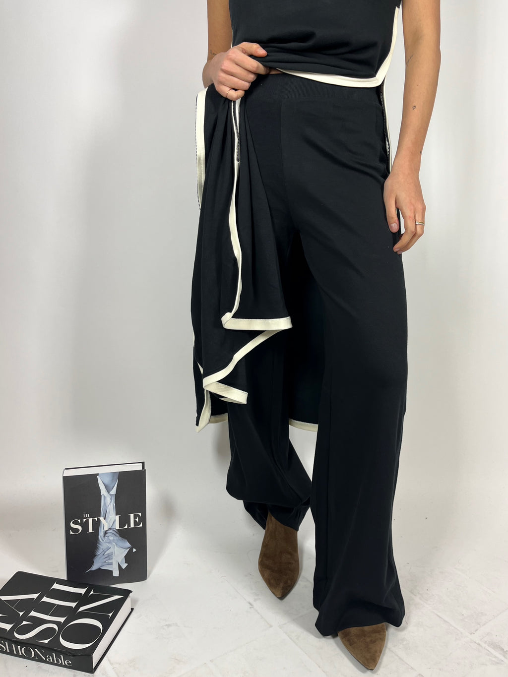 Pantalone Sporty Banda Nero SKFK