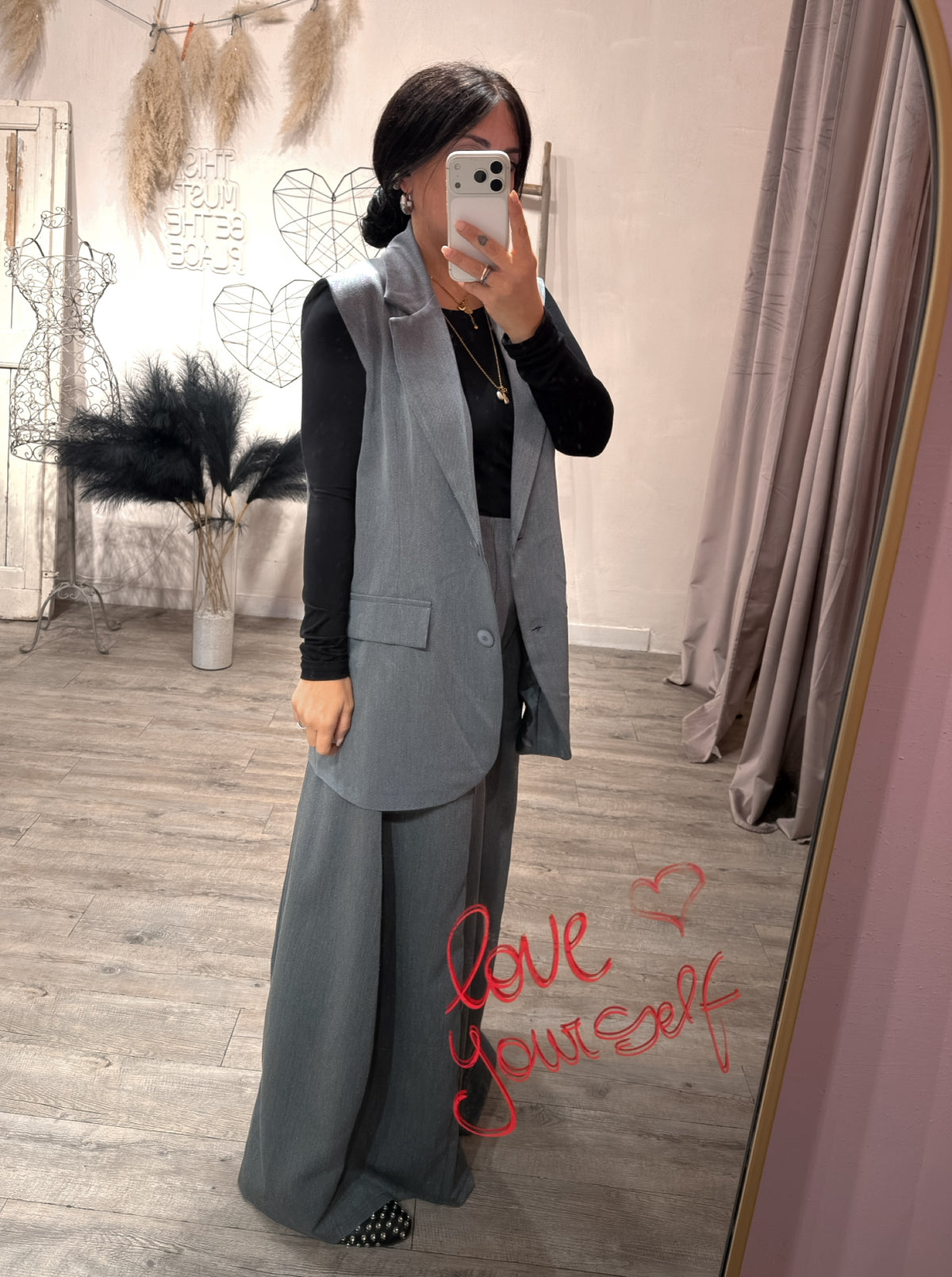 Gilet Ginevra Oversize +colori
