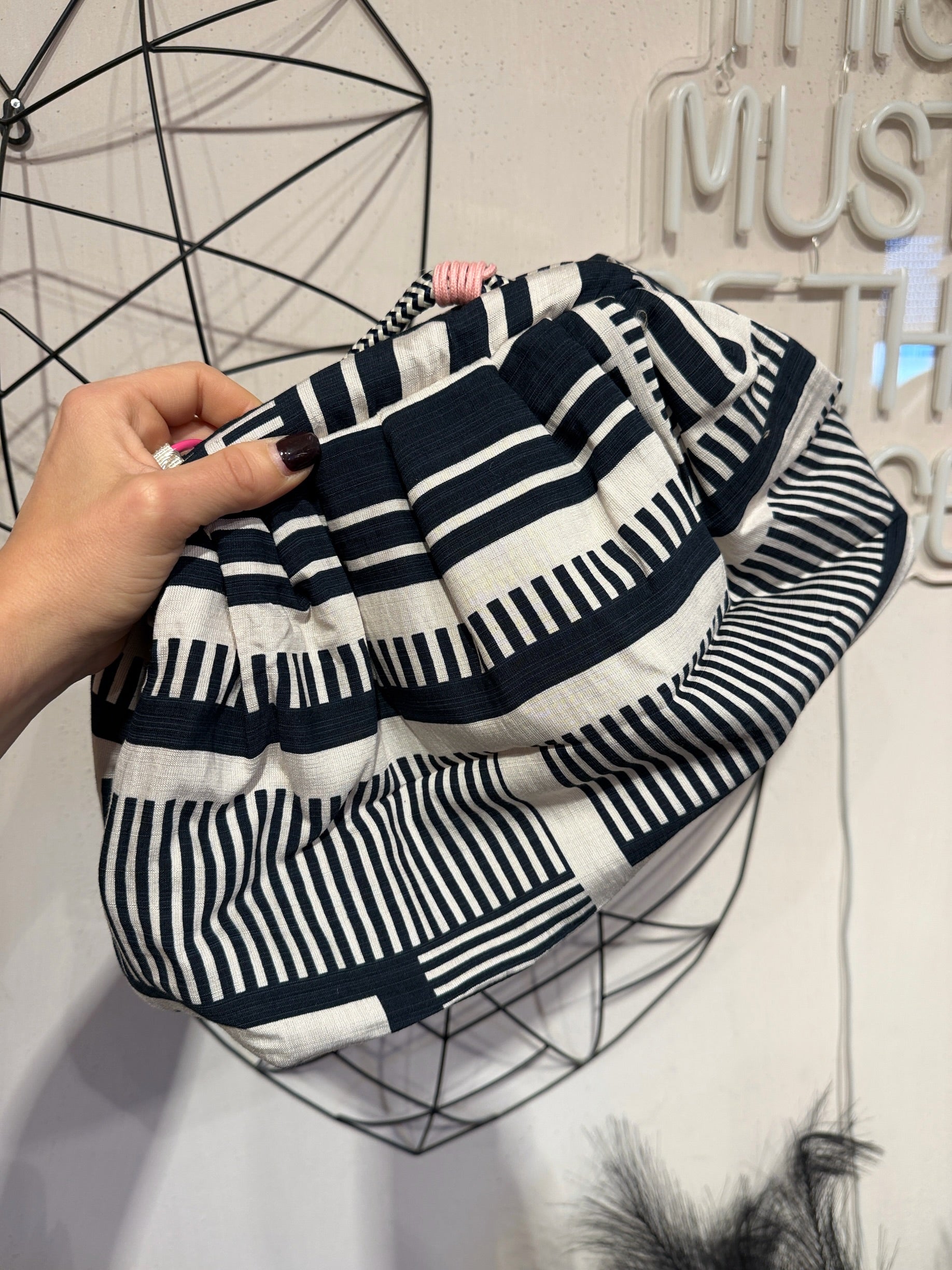 Maxi Clutch Pasticcino Tessuto Fantasia  +colori