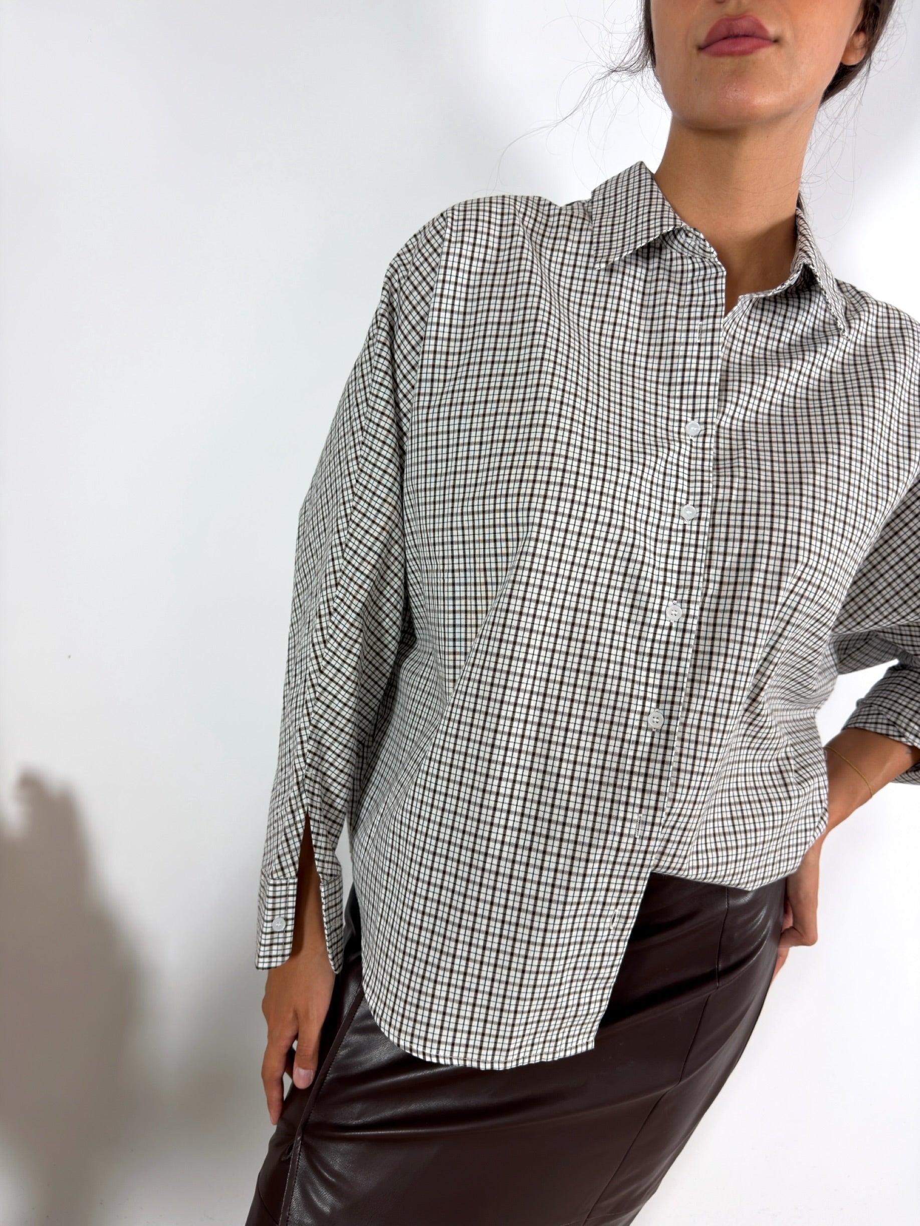 Camicia Boyfriend Check Wild Pony