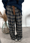 Pantalone Palazzo Tartan Curvy