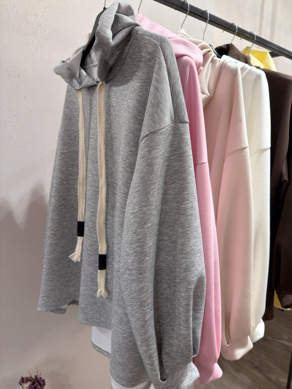Felpa Trapezio Modal +Colori