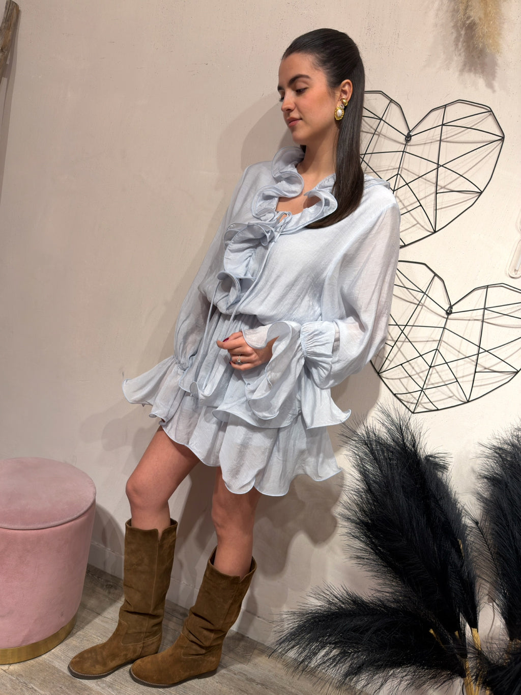 Abito Rouches Polvere YouDecide