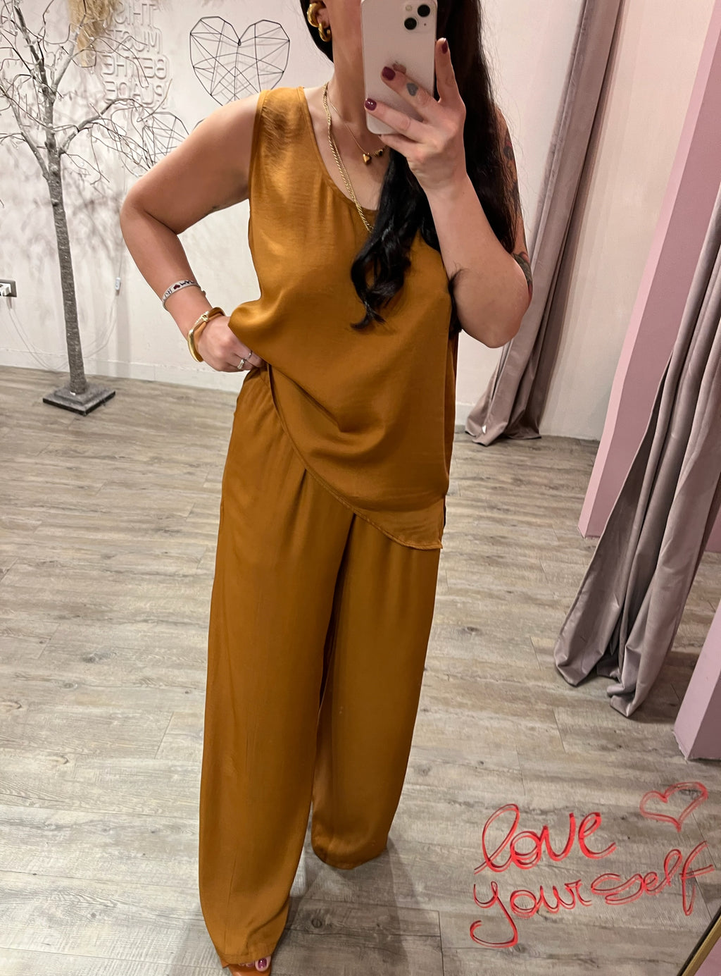 Canotta Lunga Satin YouDecide +colori